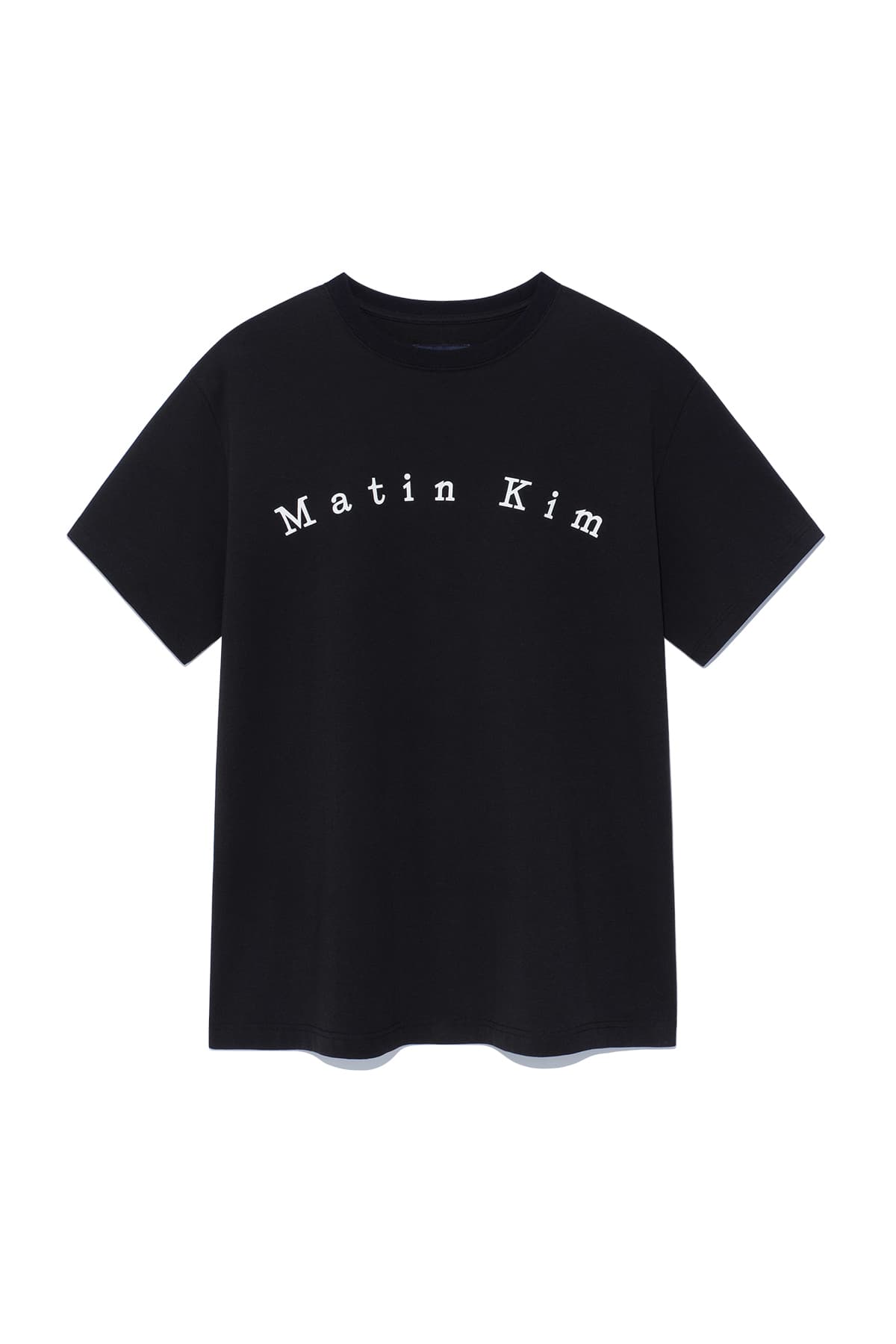 MINIMAL ARCH LOGO TOP FOR MEN IN BLACK