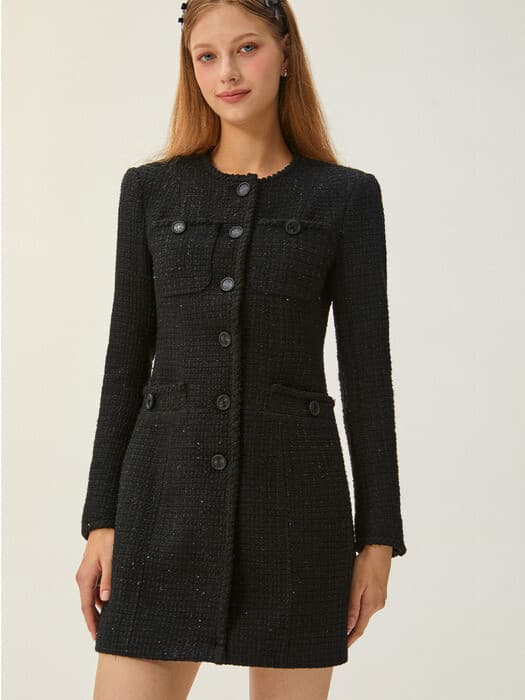 Loistaa tweed dress