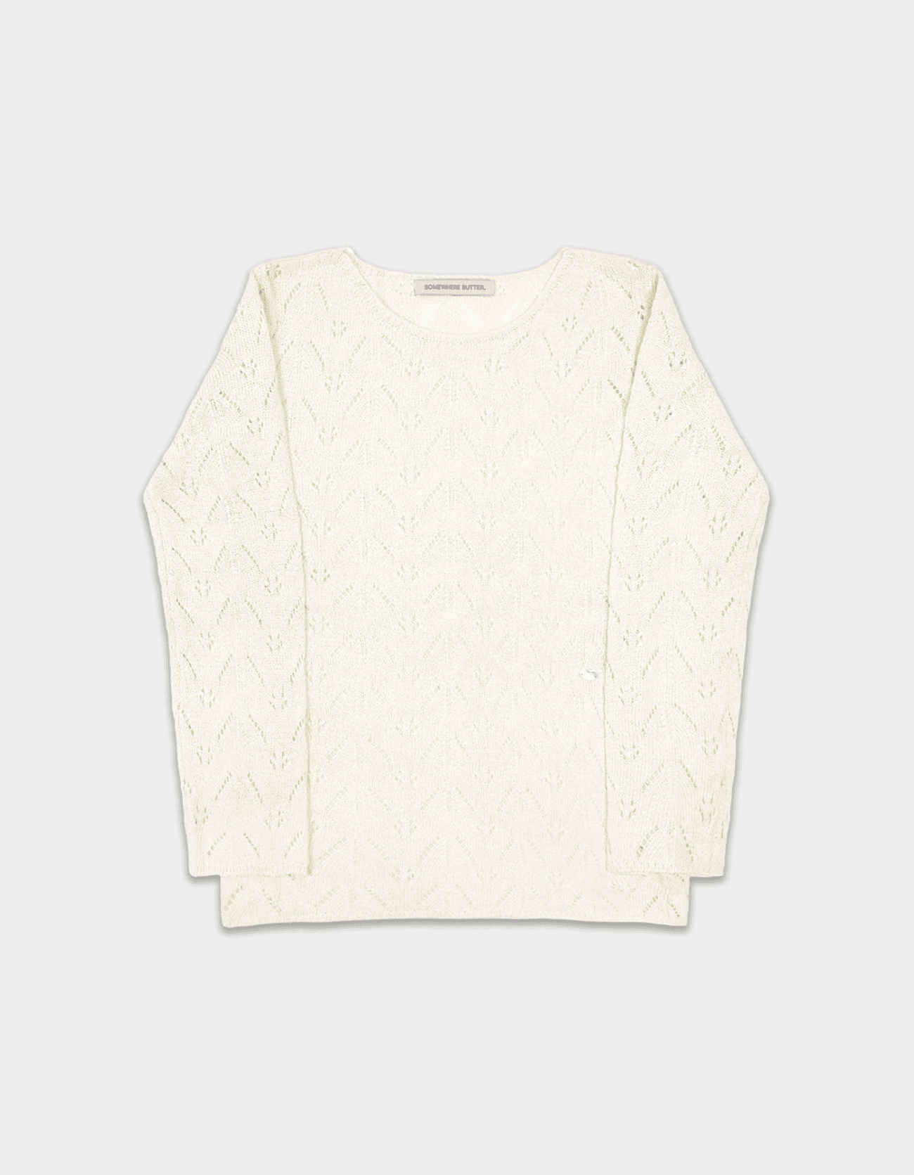 10th / Skashi long sleeve knit - ivory