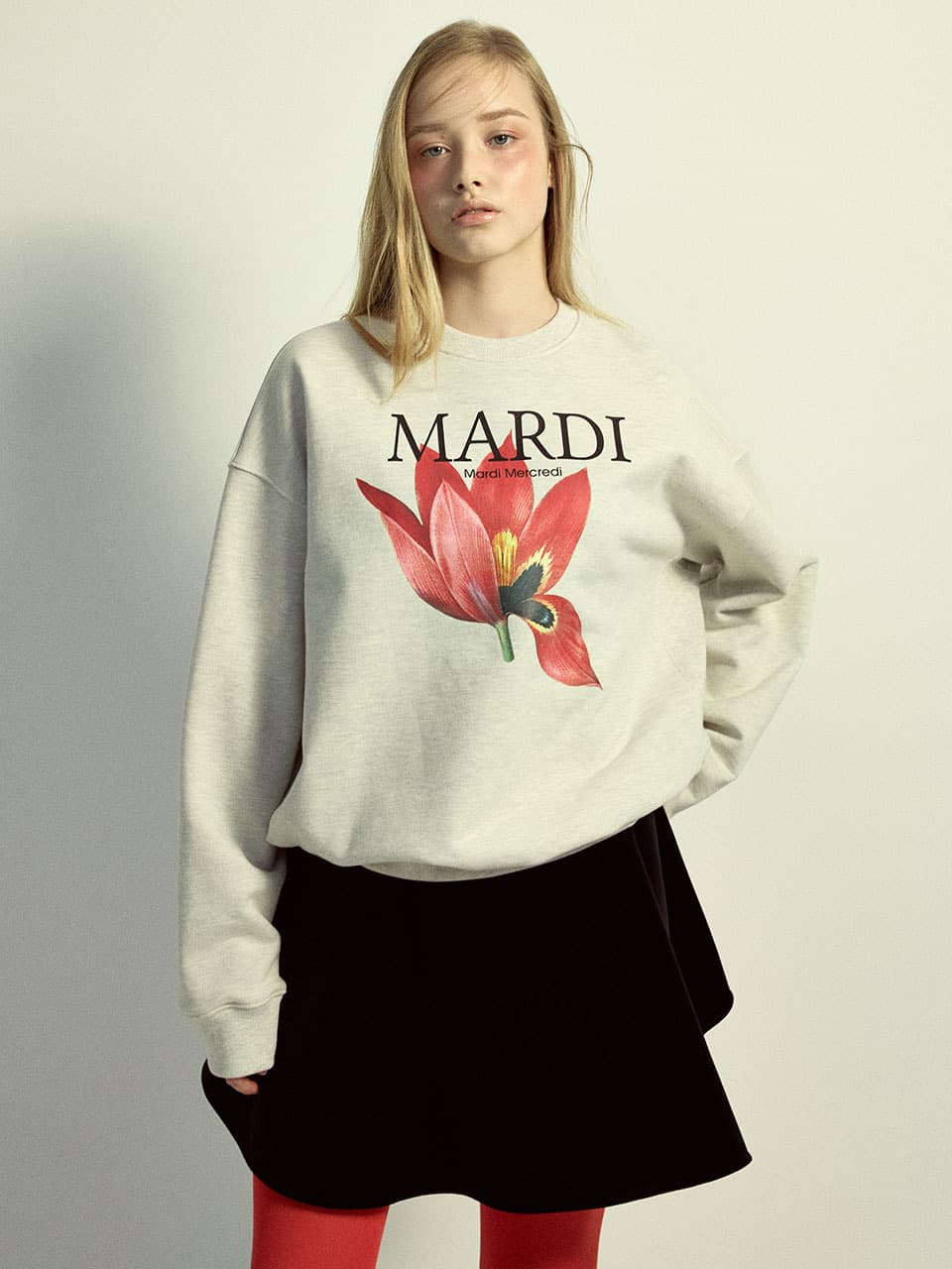SWEATSHIRT LILIES 03_OATMEAL