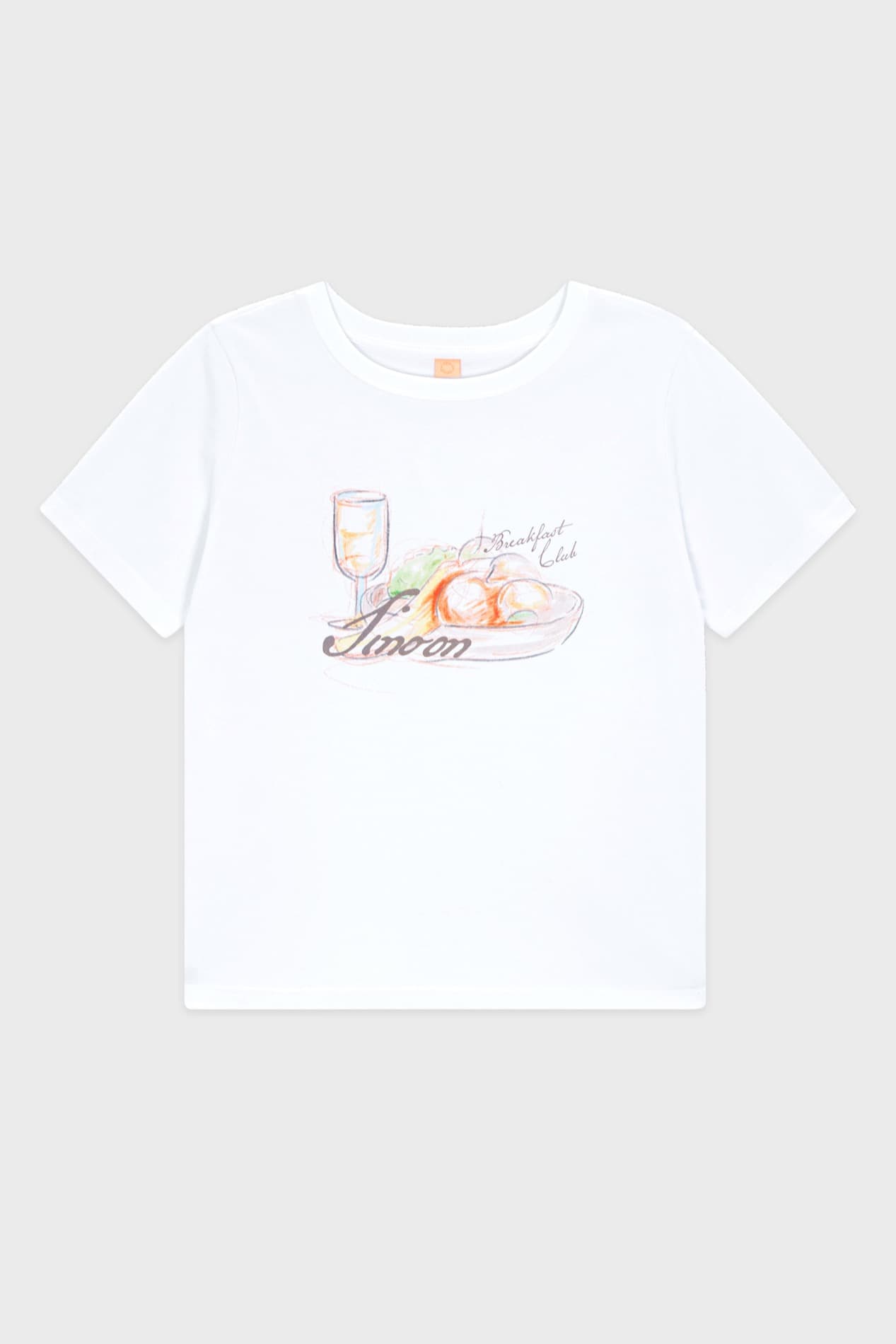 Sinoon Breakfast Club T-Shirt (White)