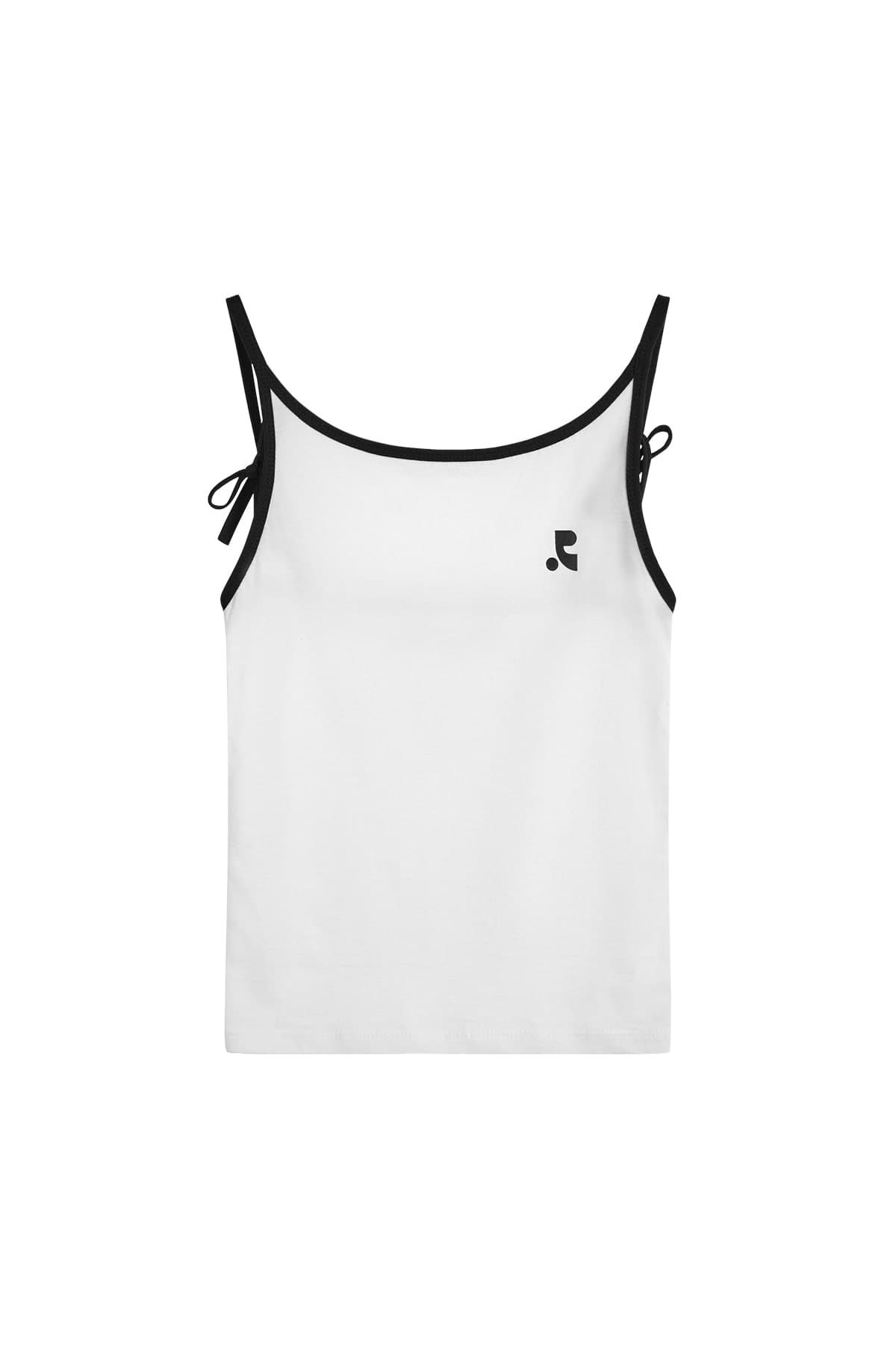 BACK TIE SLEEVELESS - WHITE