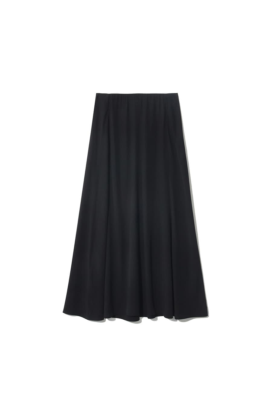 FLARE MAXI SKIRT [BLACK]