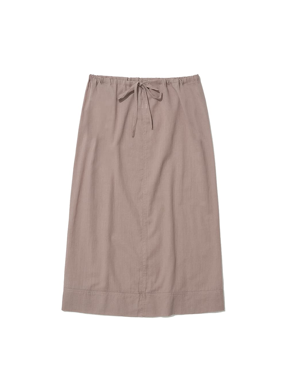 SHEER MIDI SKIRT_PURPLE BEIGE