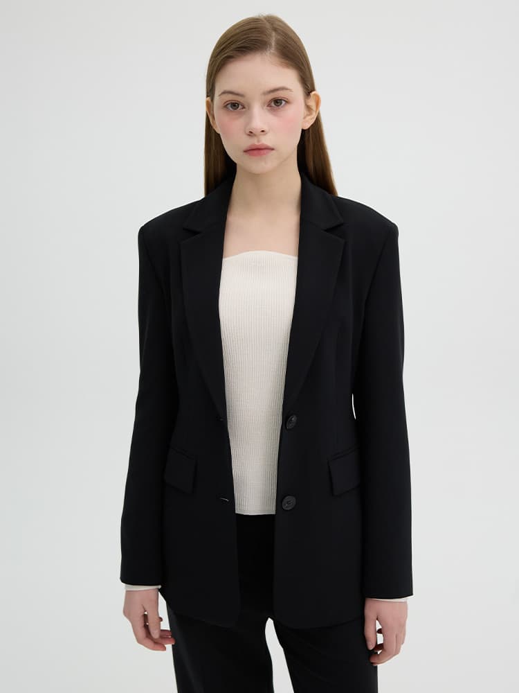 슬림핏 싱글 자켓 OW5XJ1010
