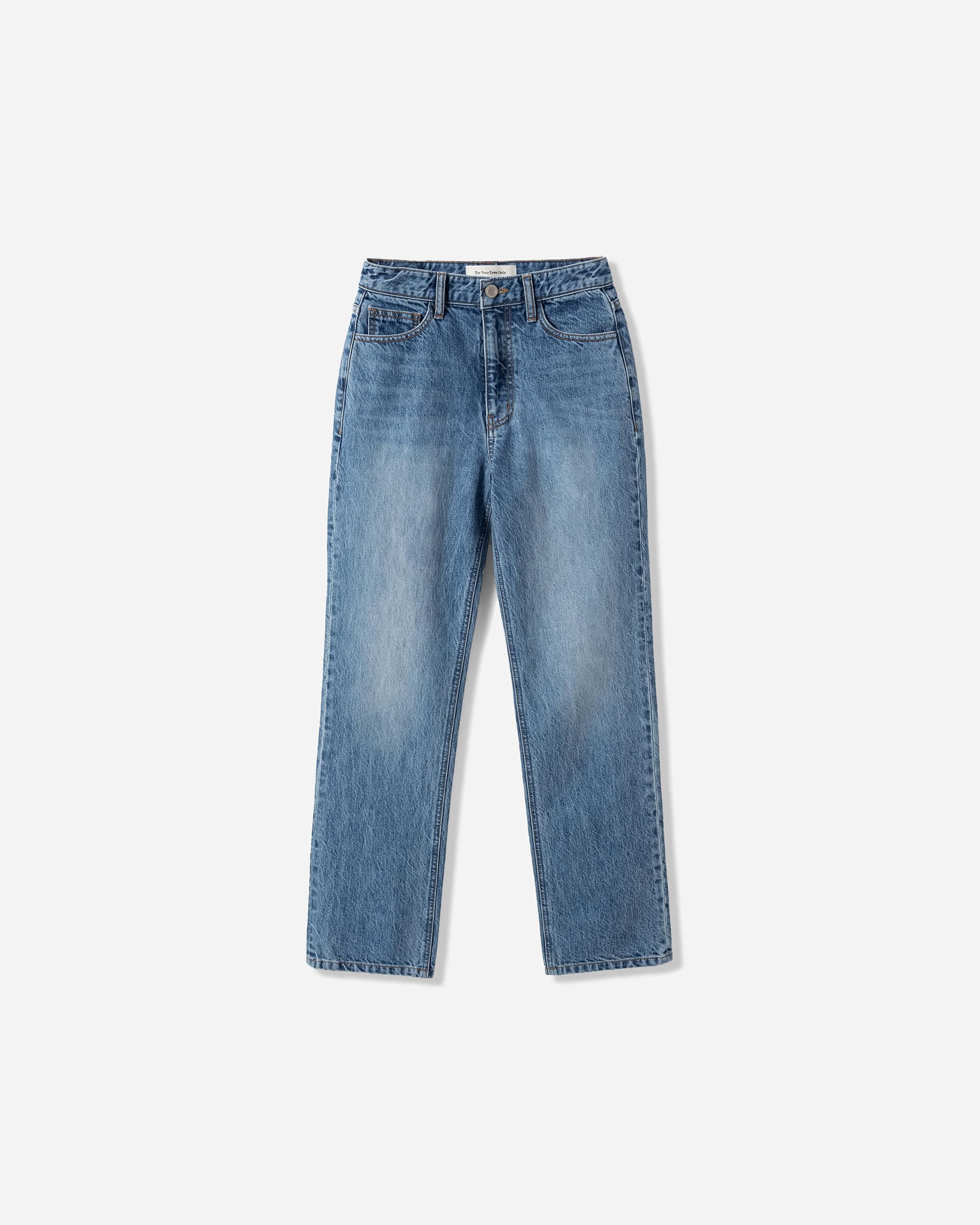 Romy Straight Crop Denim