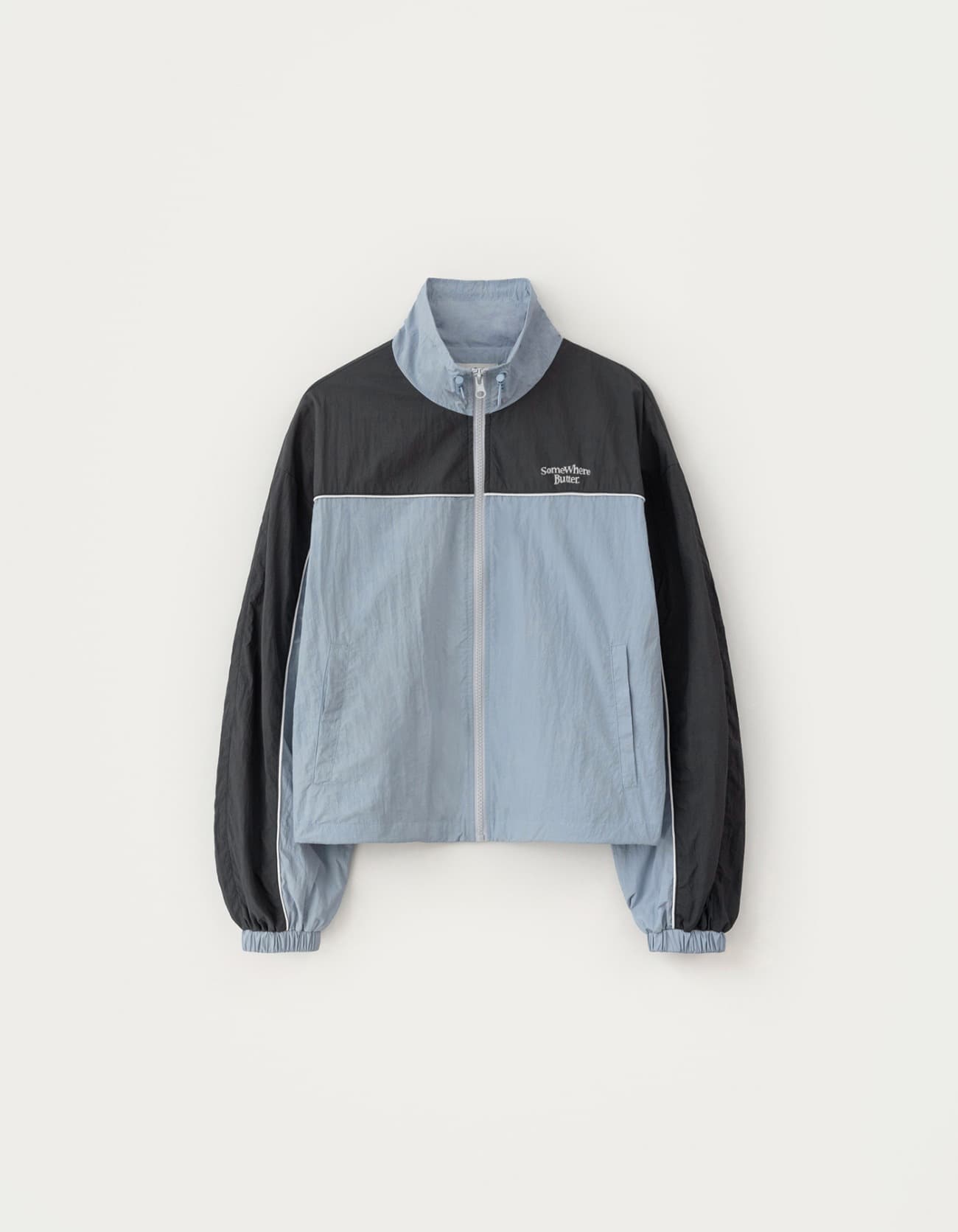 Sporty Windbreaker - Light Blue