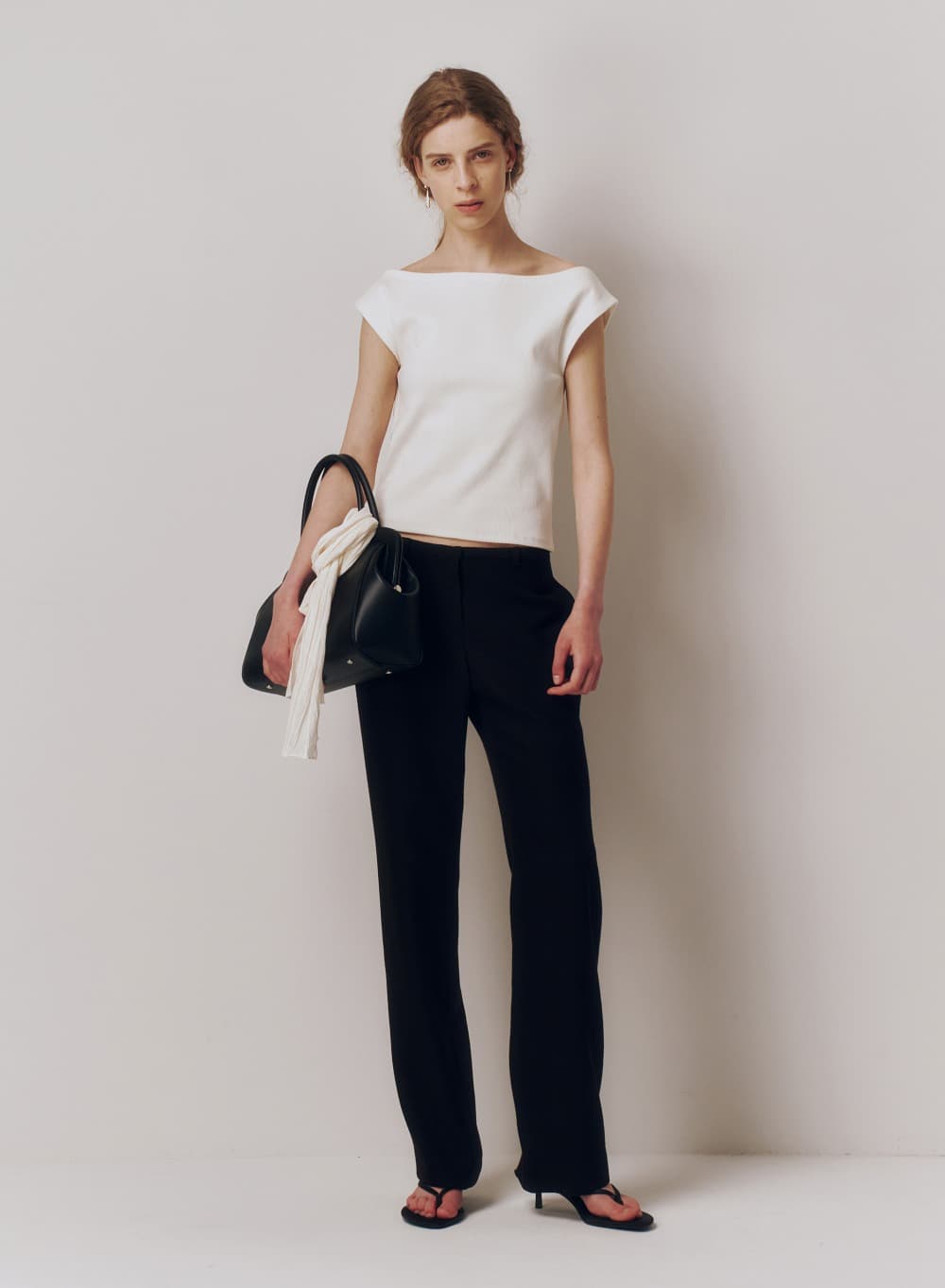 Ella Lowrise Pants Black