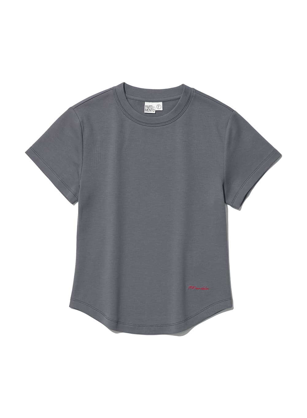 PW 90s SHORT SLEEVE TEE_CHARCOAL