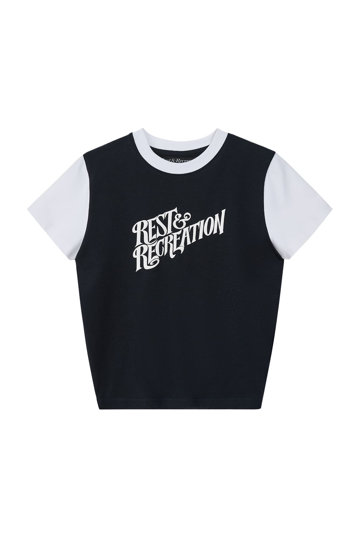 WAVE LOGO COLORATION T-SHIRT - NAVY