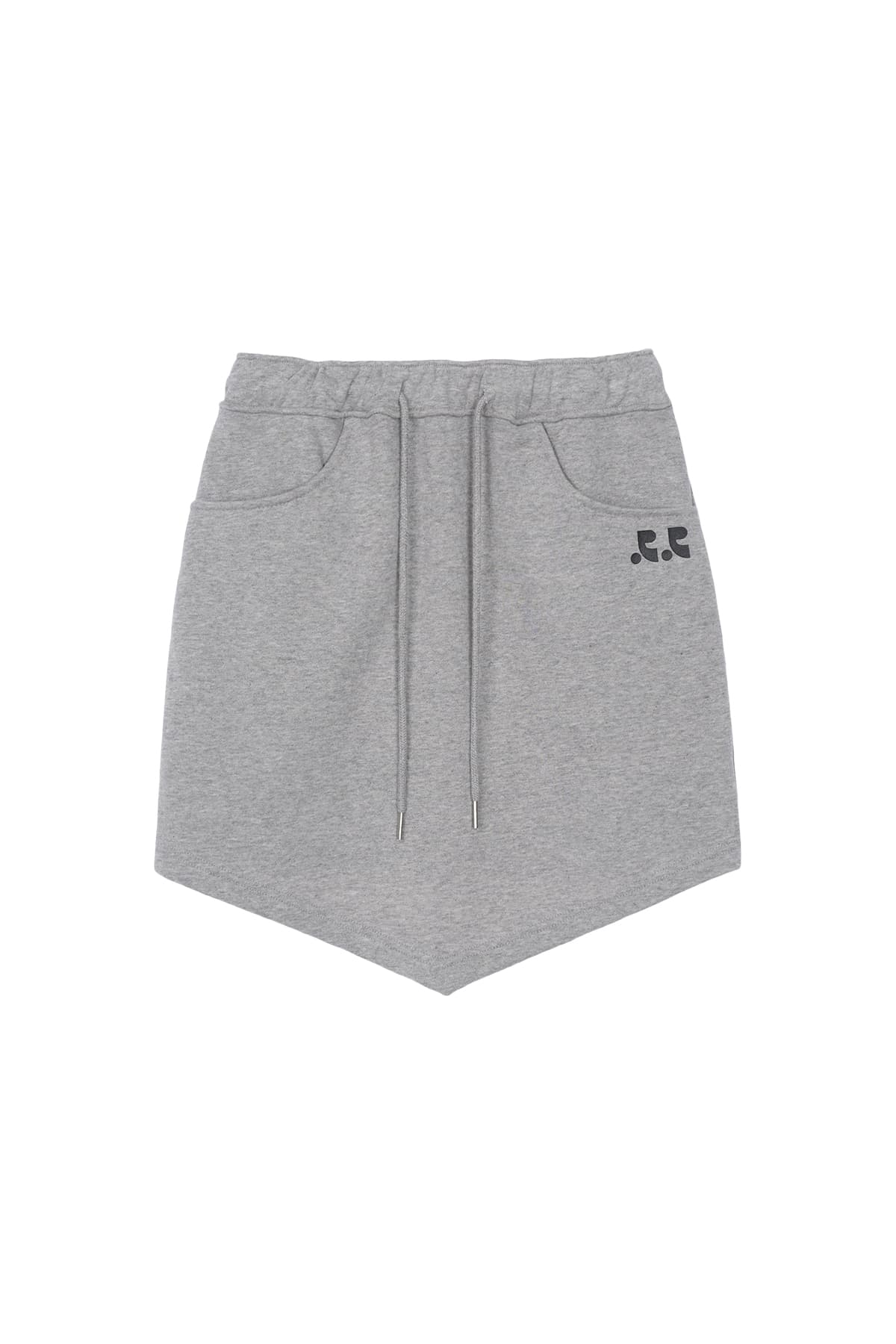 RR ARROW POINT SKIRT - GREY