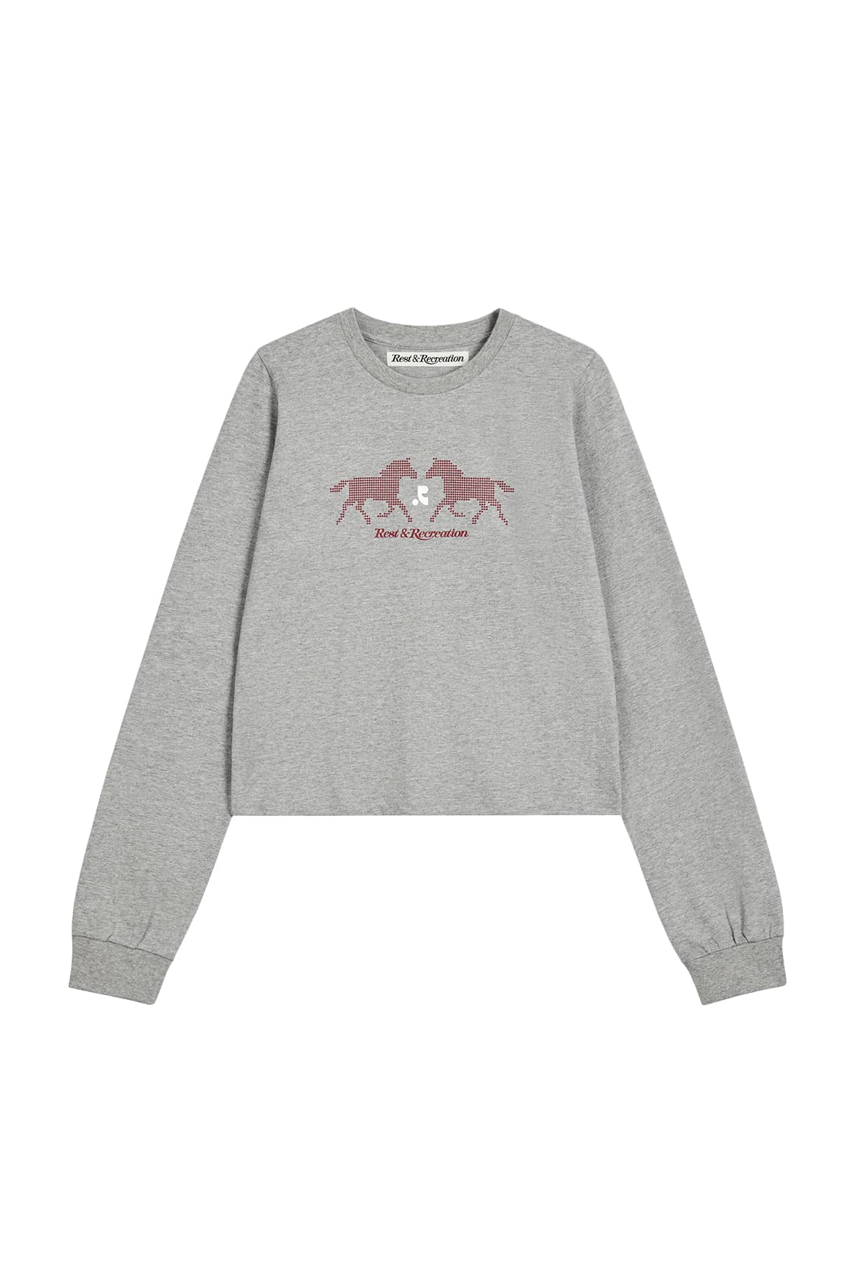 4th ANNIVERSARY LONG SLEEVE TOP - GREY