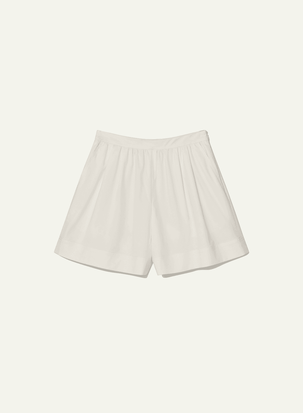 Plie Shorts White