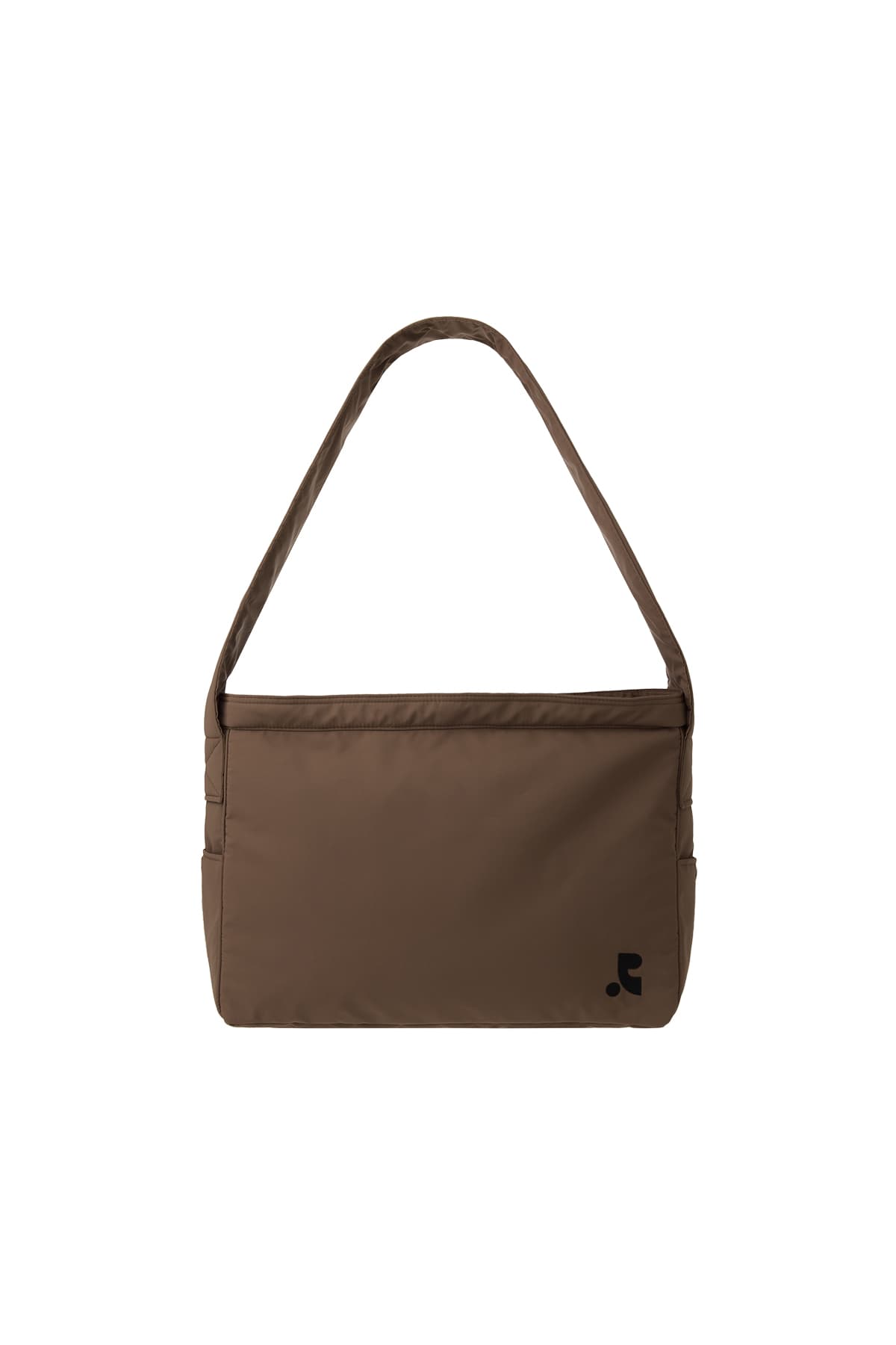 PADDING SHOULDER BAG - BROWN
