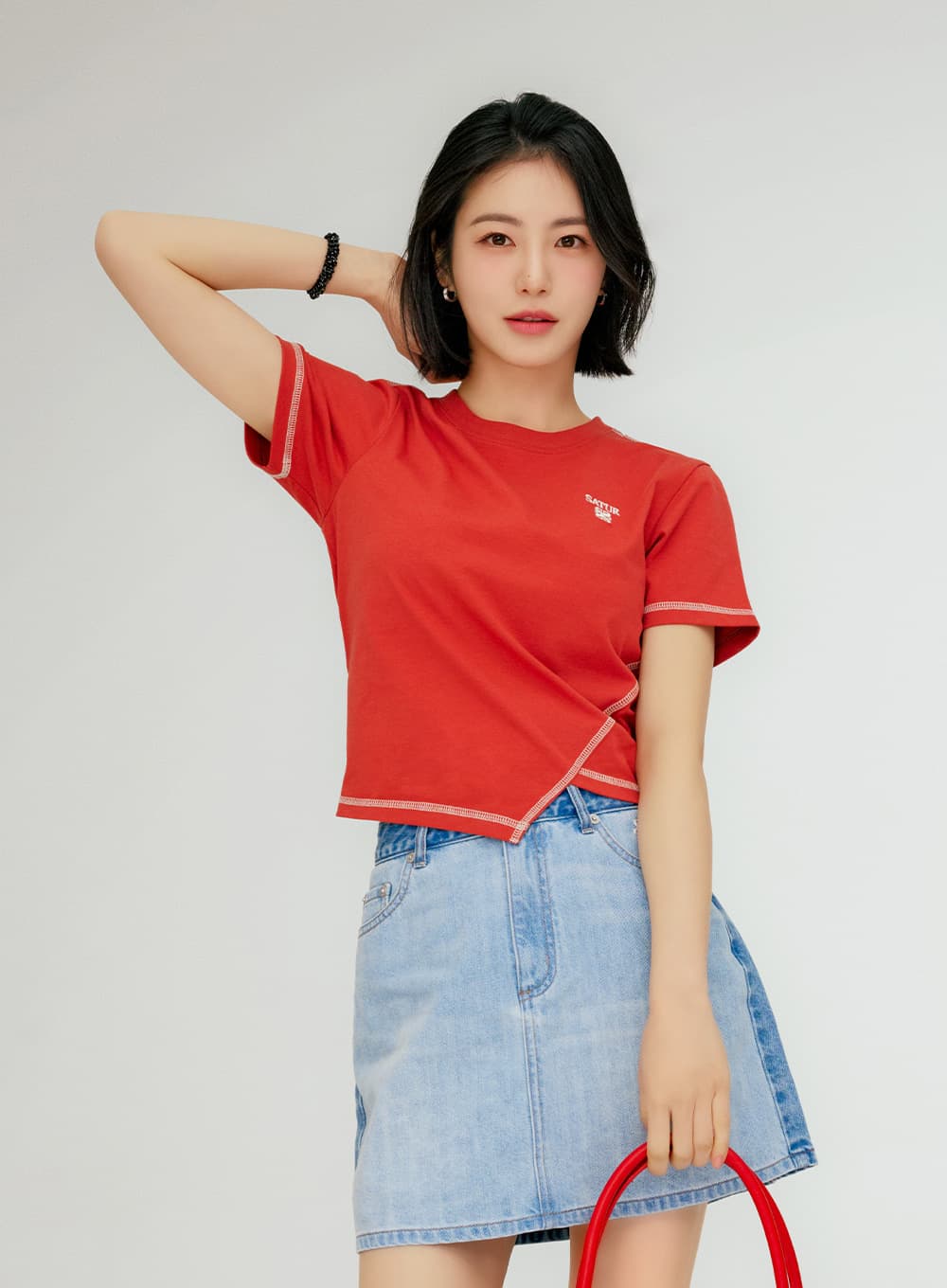 (W) Dublin T-shirt - Red