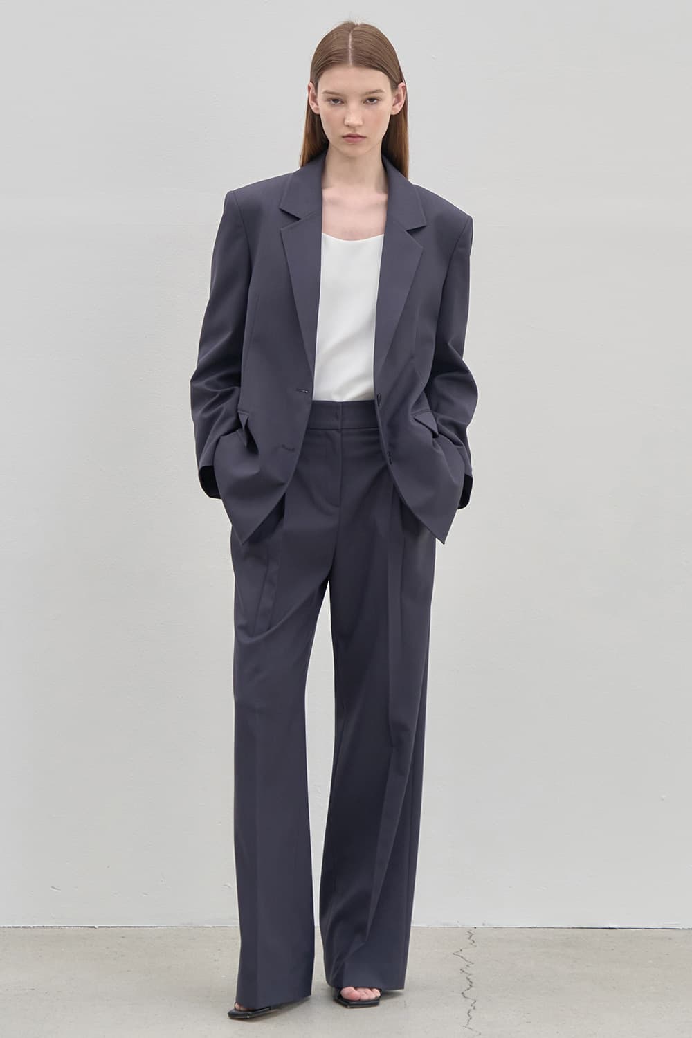 New wide pant Navy/ST [N6SPT01]