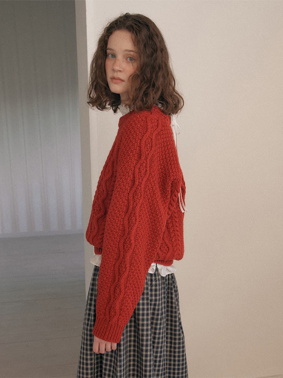 Caramel Cable Knit(5color)