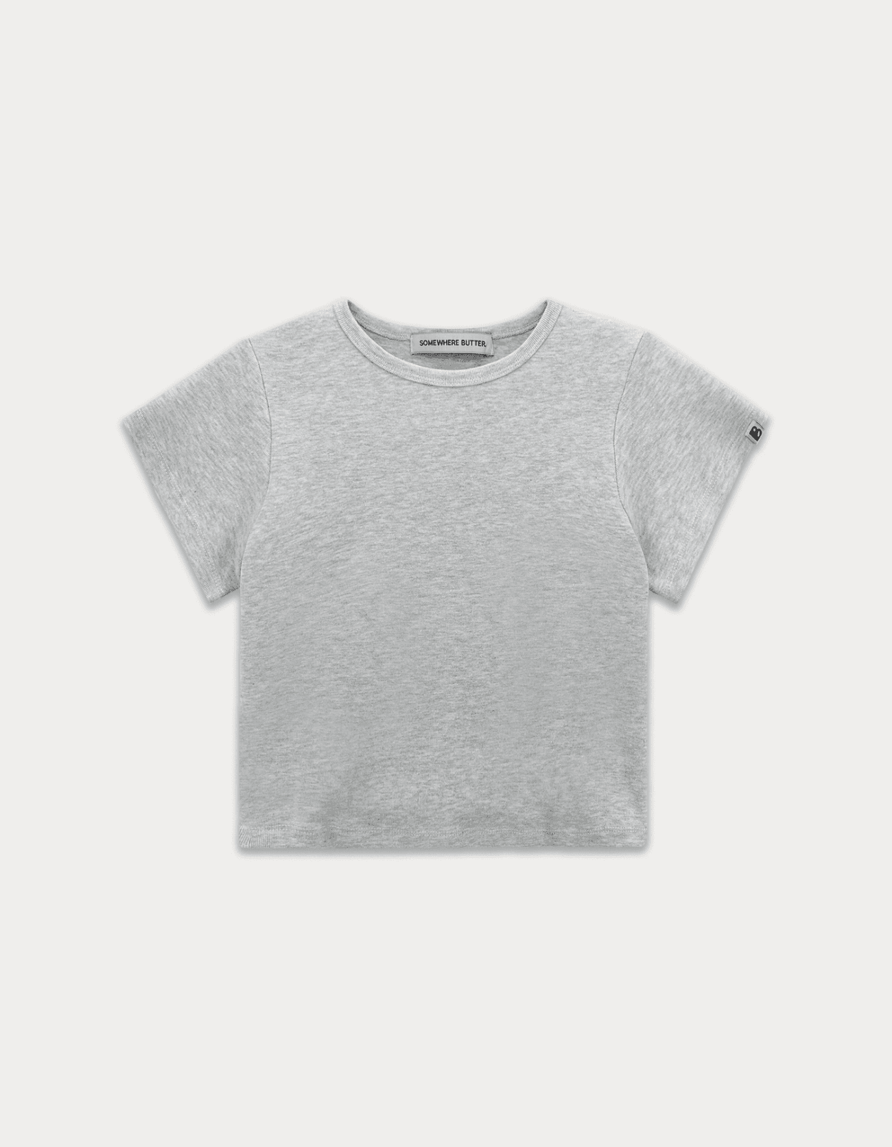Essential clean top - white melange