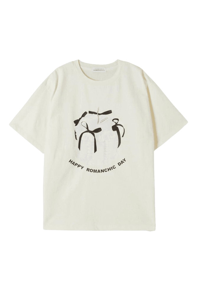 HBD Cake Tee (Ivory)