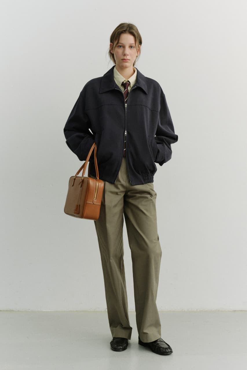 PLEATED CHINO SLACKS KHAKI_UDPA6A203K2