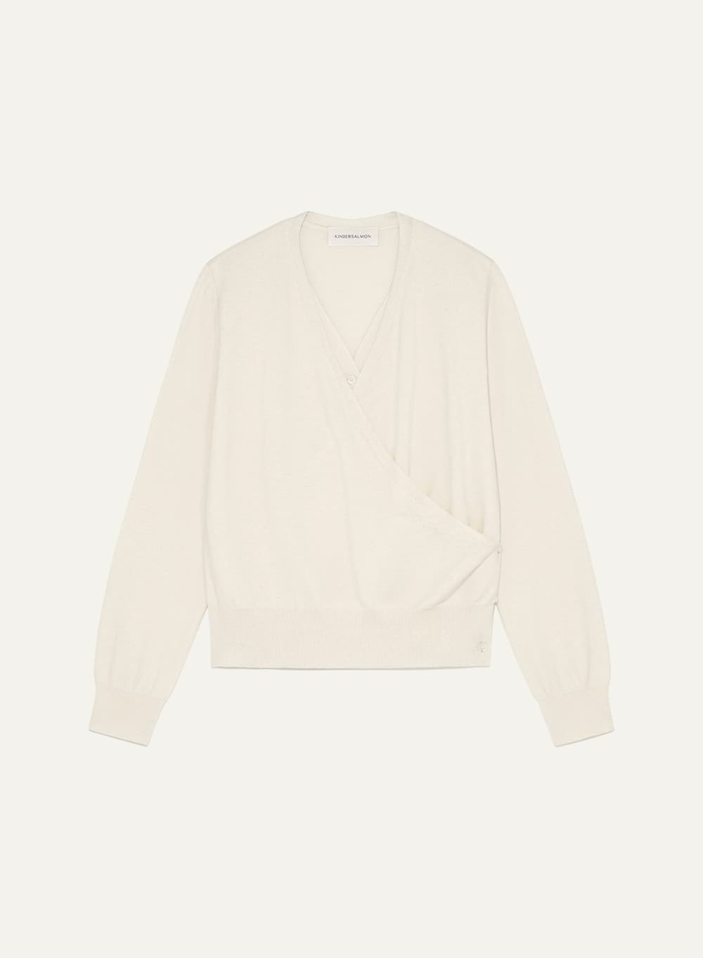 Gudrun Draped Knit Cream