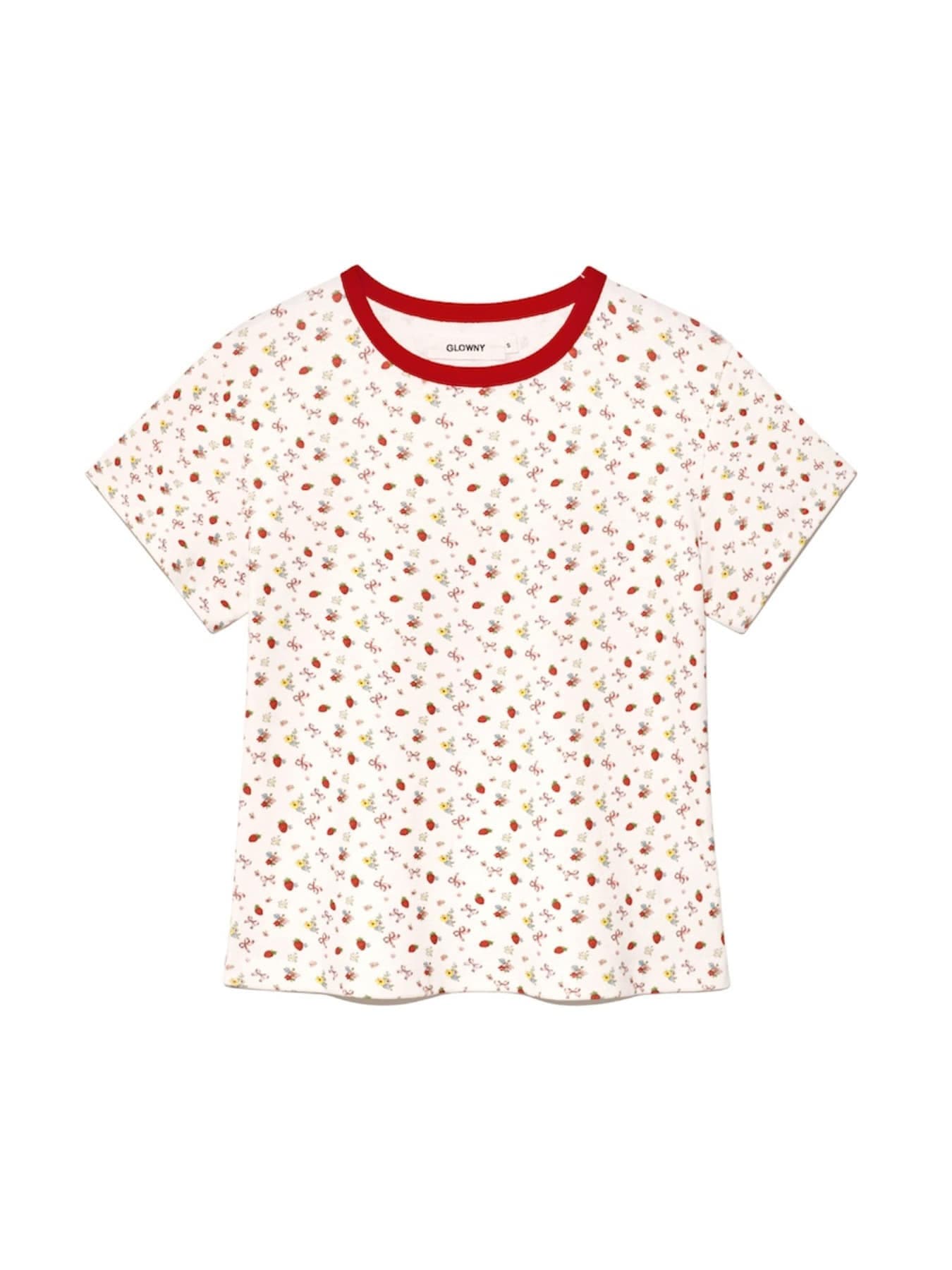 WILD BABY TEE (STRAWBERRY BOW)