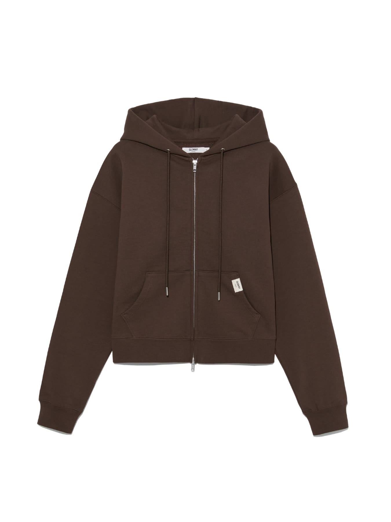 G STANDARD ZIP-UP HOODIE (BROWN)
