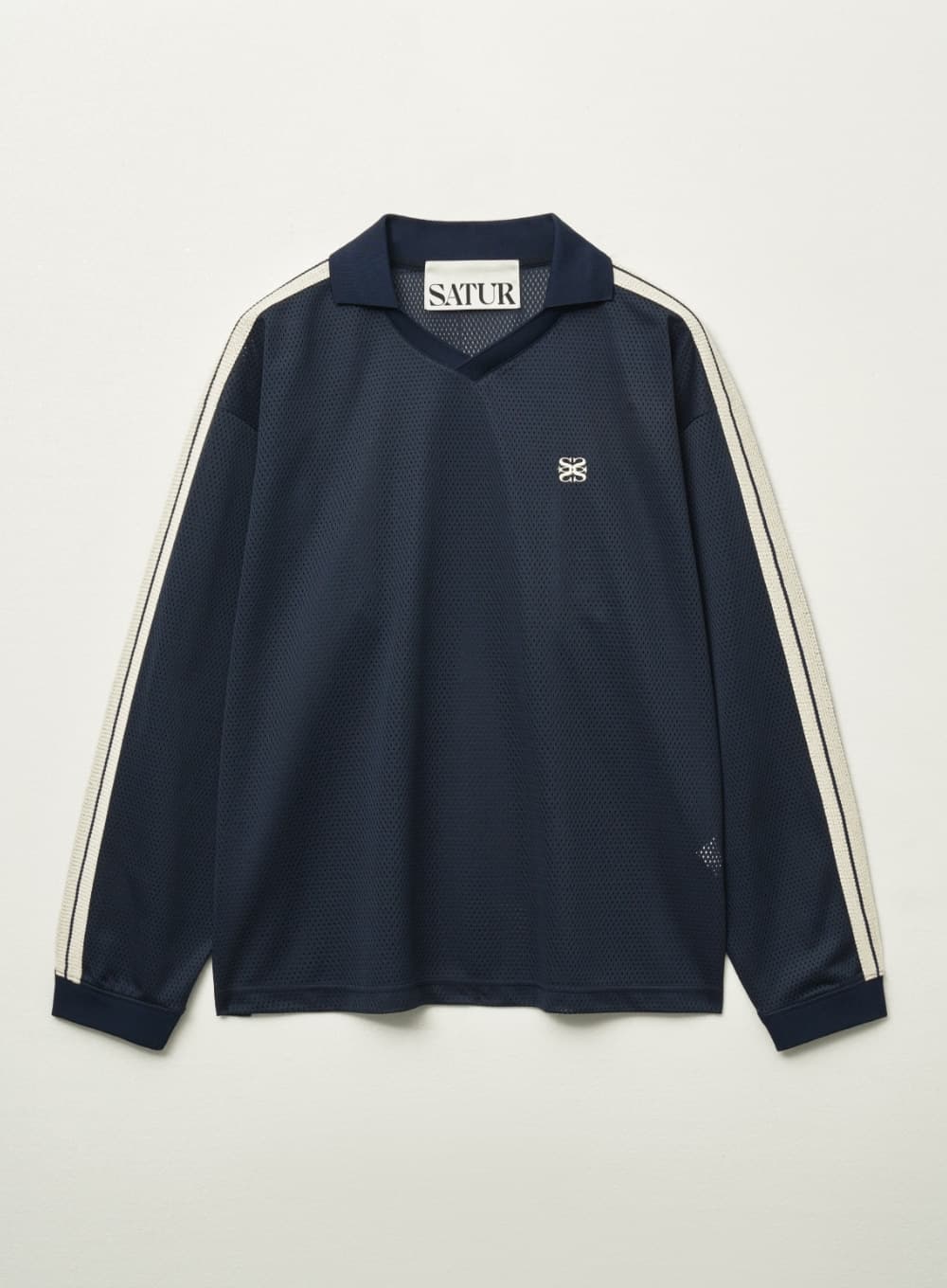 Lausanne Mesh Football Shirt - Navy