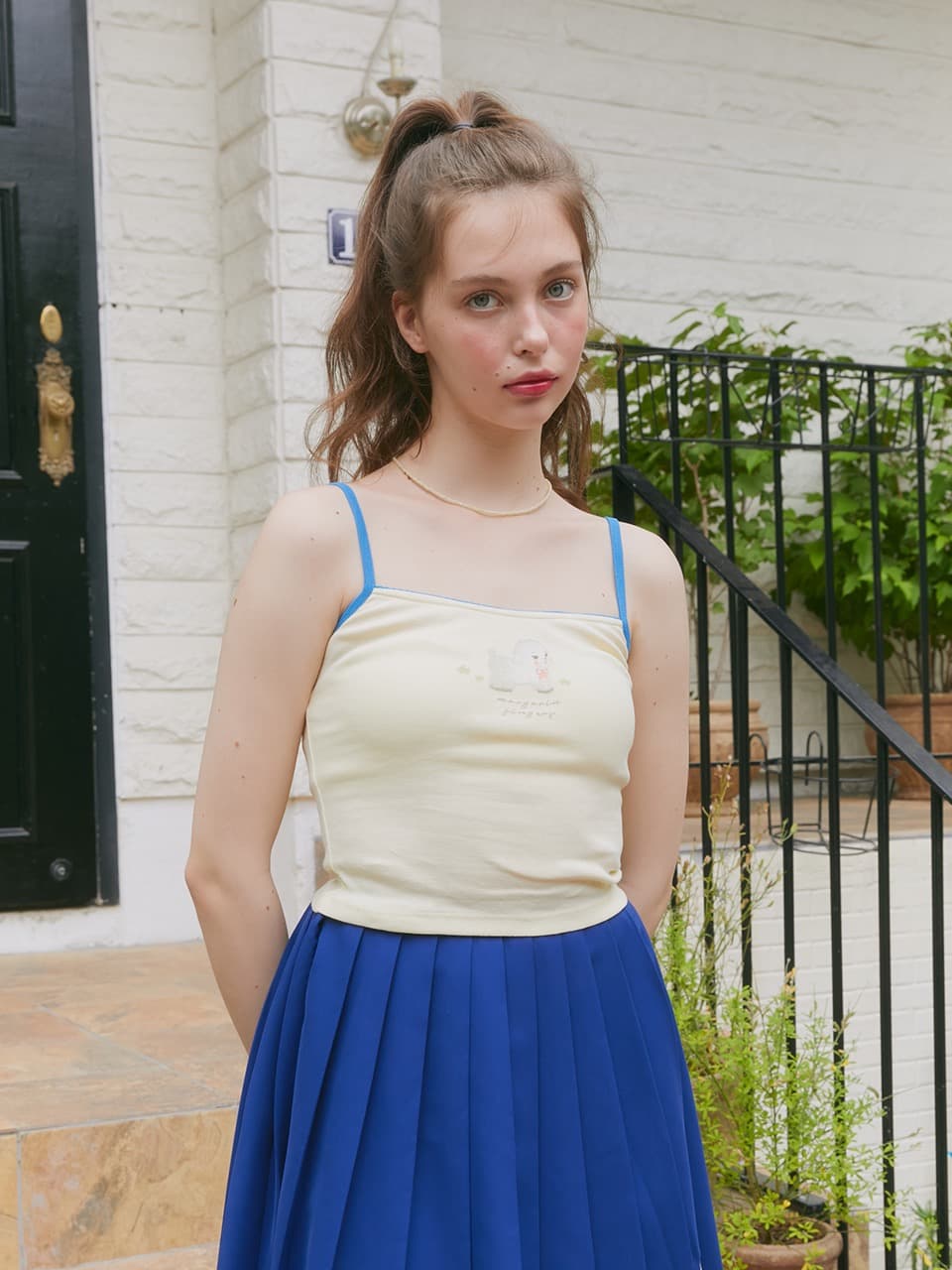 MIMI TANK TOP (BUTTER)