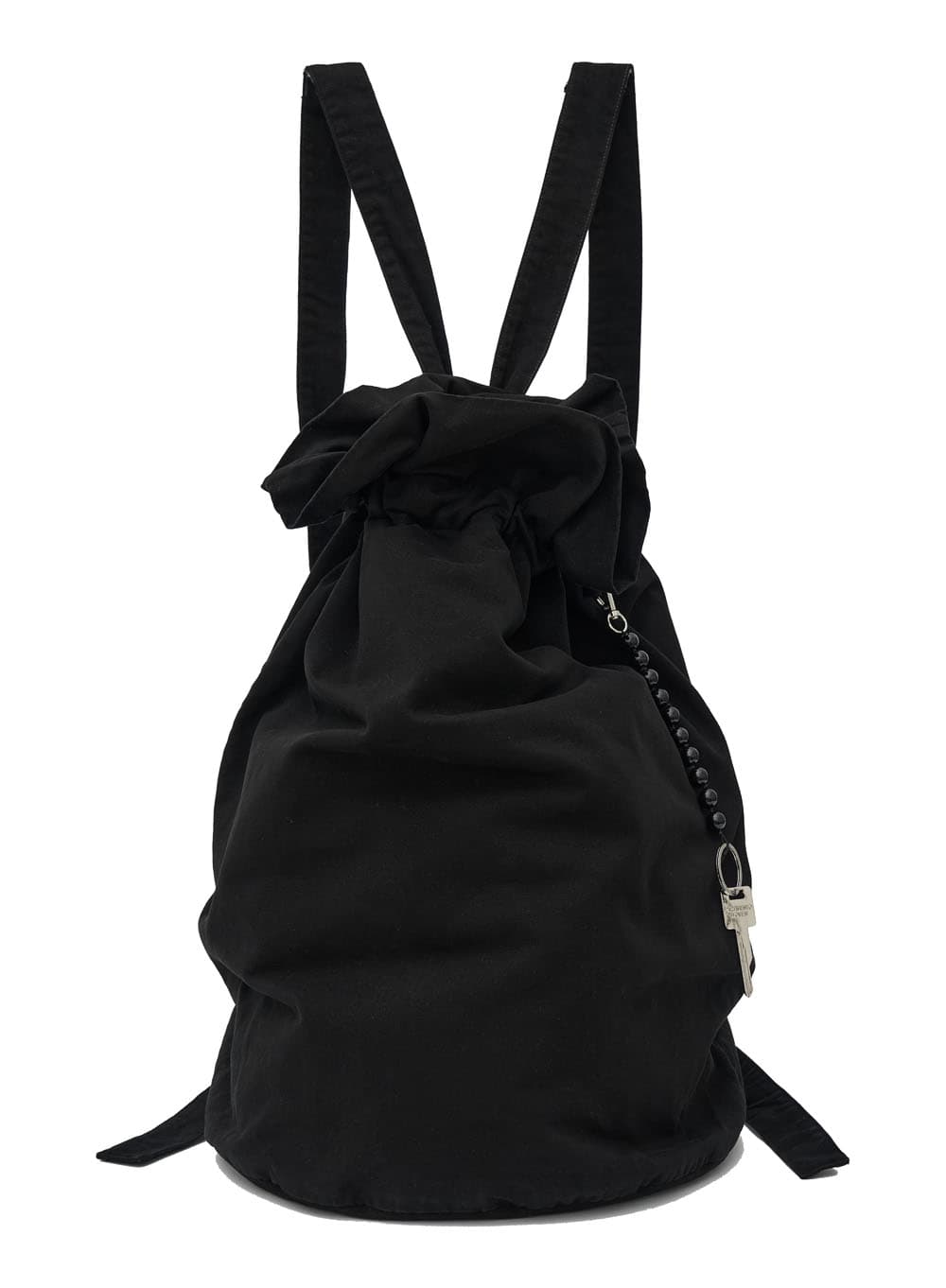 WASHED KEYRING SLING BAG_BLACK