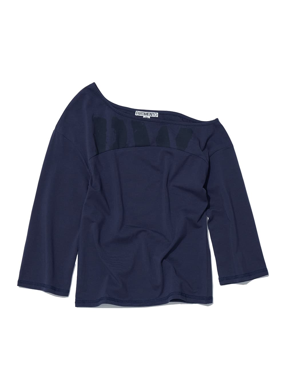 PW PRINTED UNBALANCE TEE_NAVY