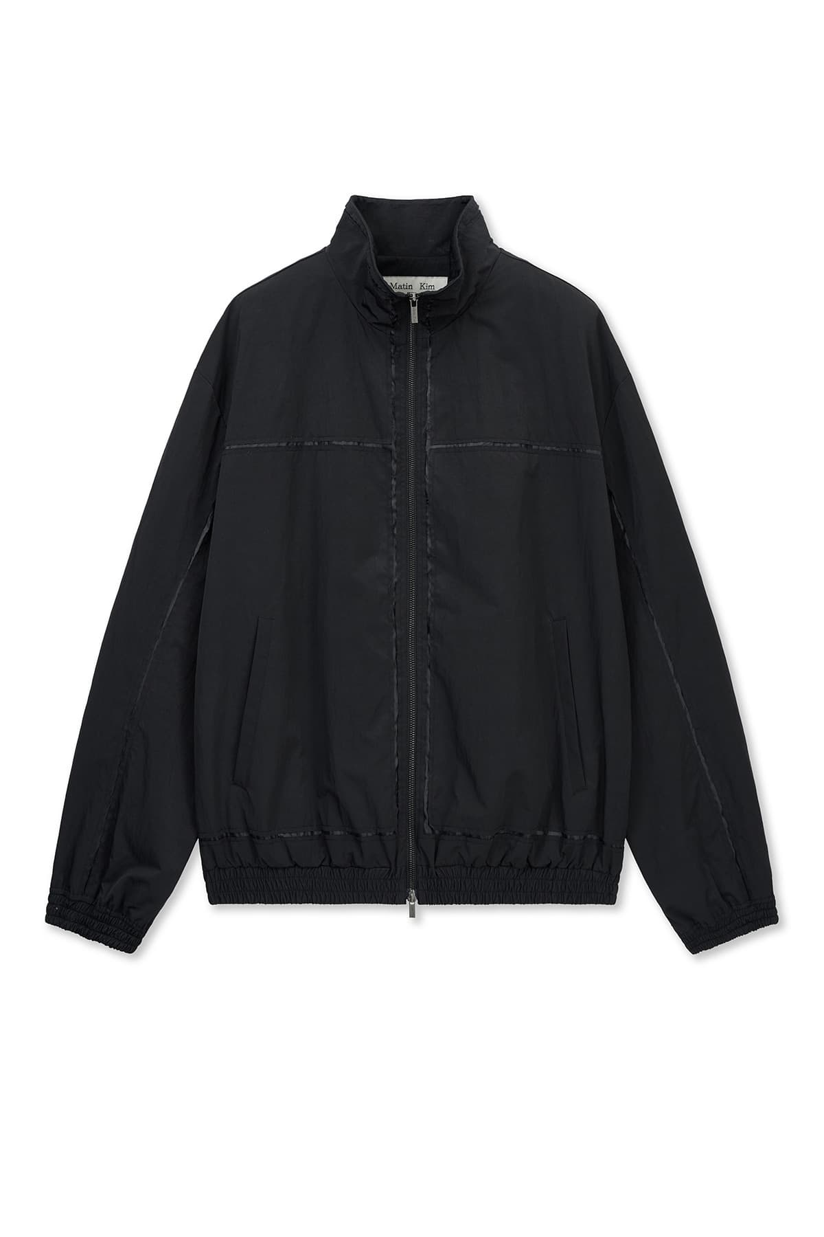 EMBROIDERY BACK LOGO JUMPER IN BLACK