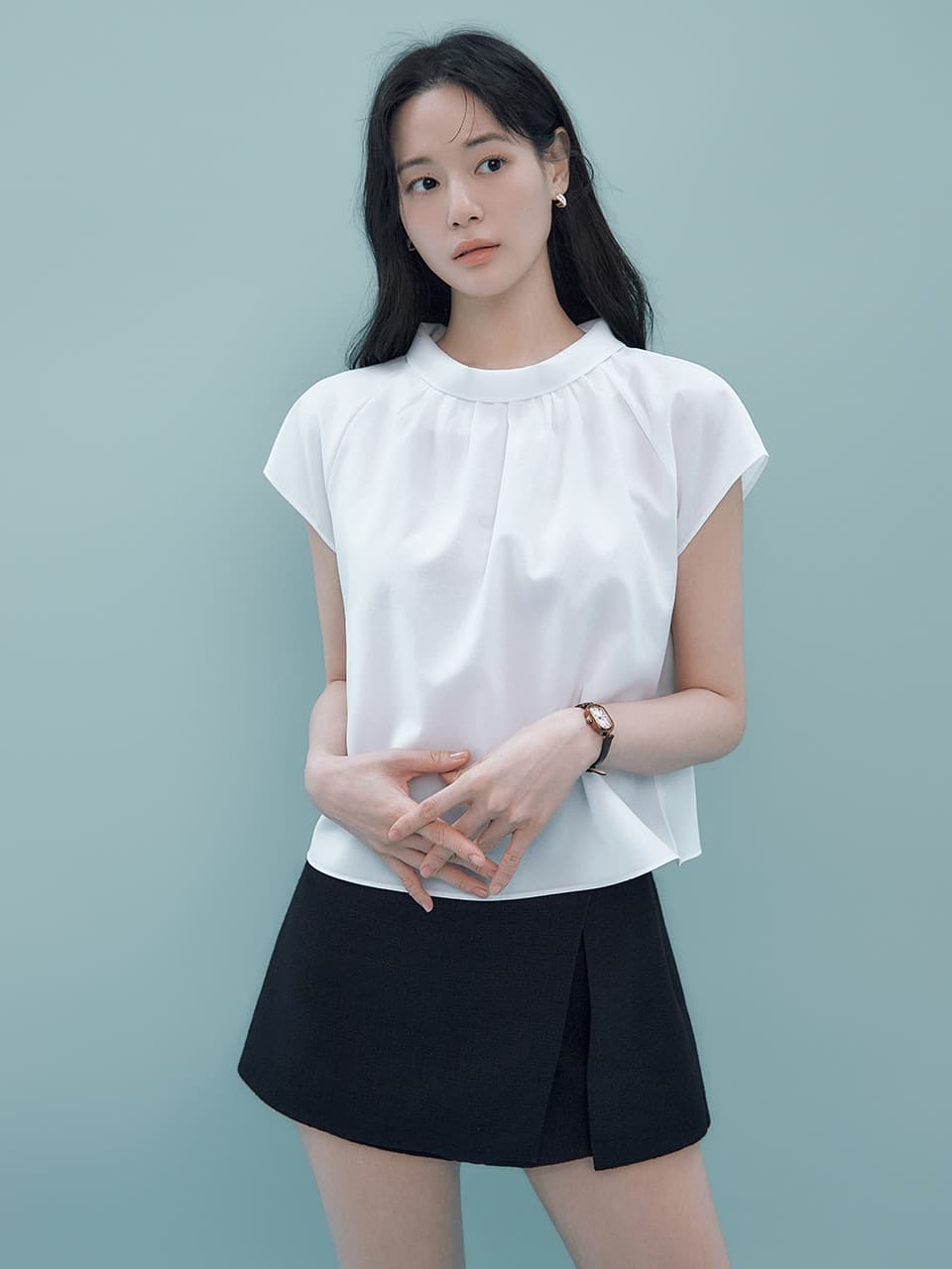 Ruid Tie Blouse