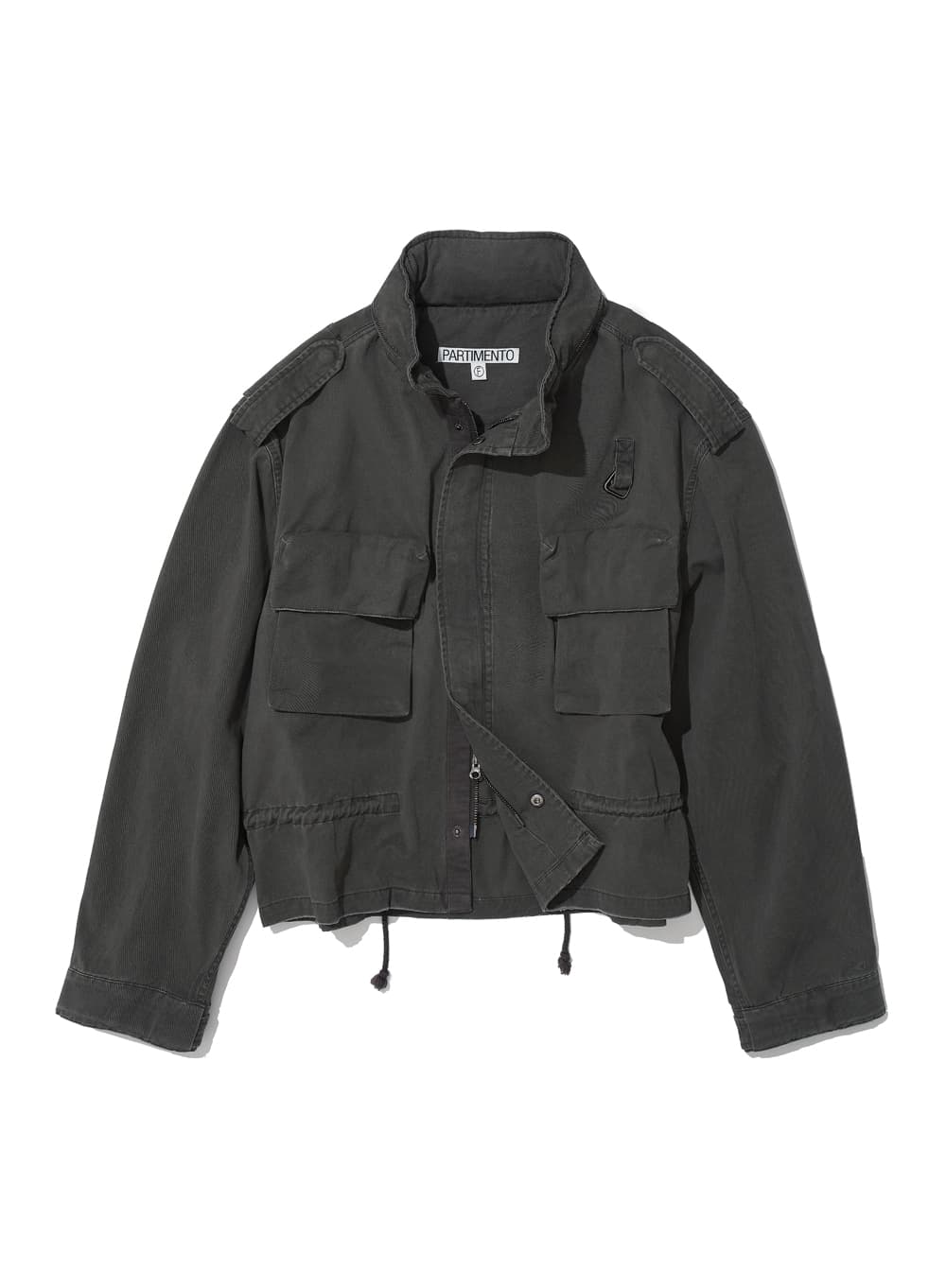 WASHED CROP M65 FIELD JACKET_KHAKI GREEN