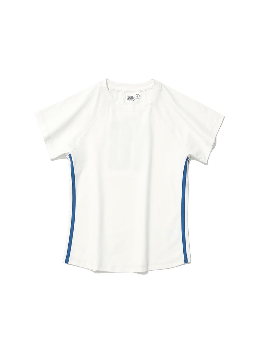 NUMBERING PRINTED TEE_WHITE