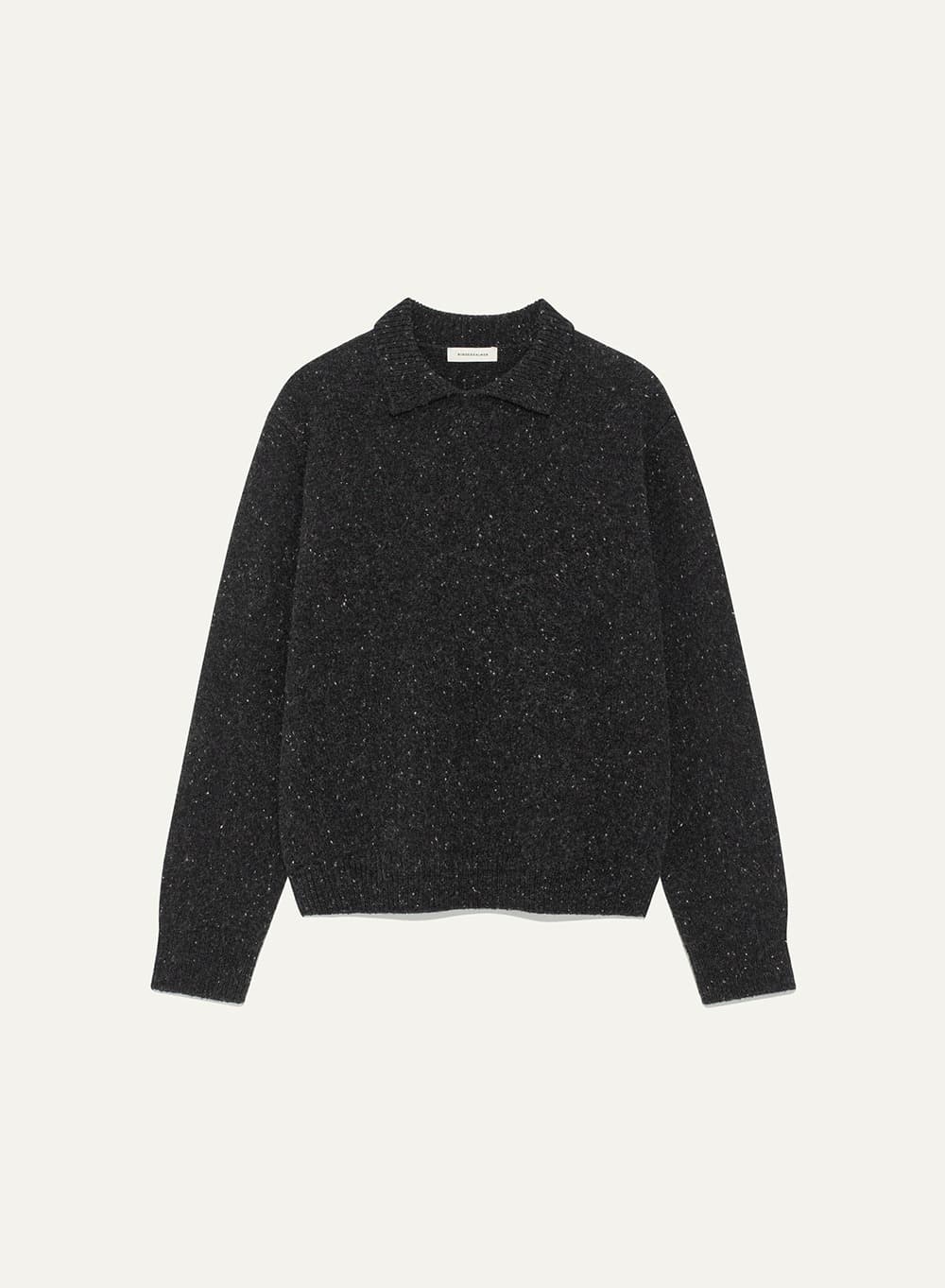 Olivier Pullover Black-Melange