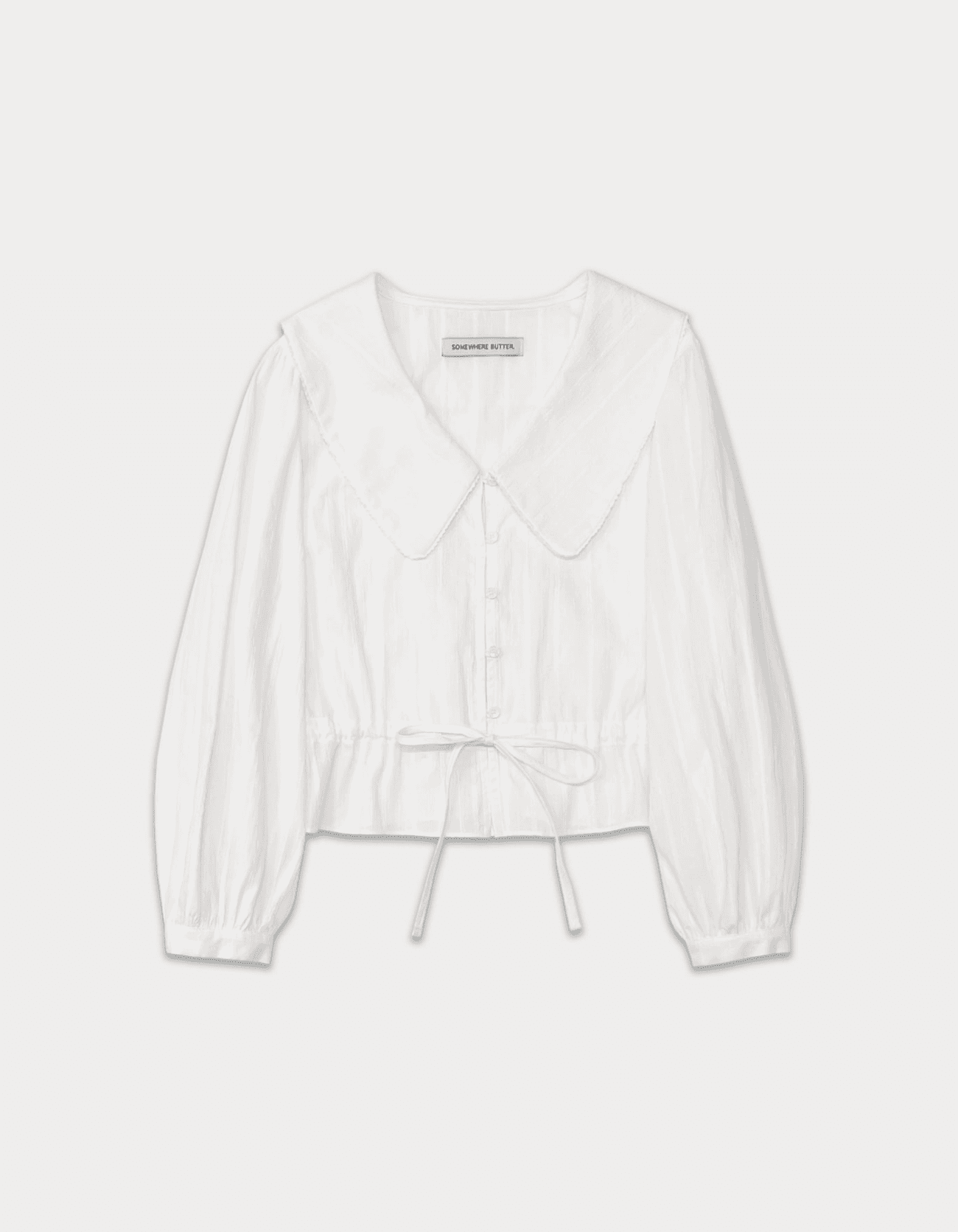 Lily lace blouse - ivory
