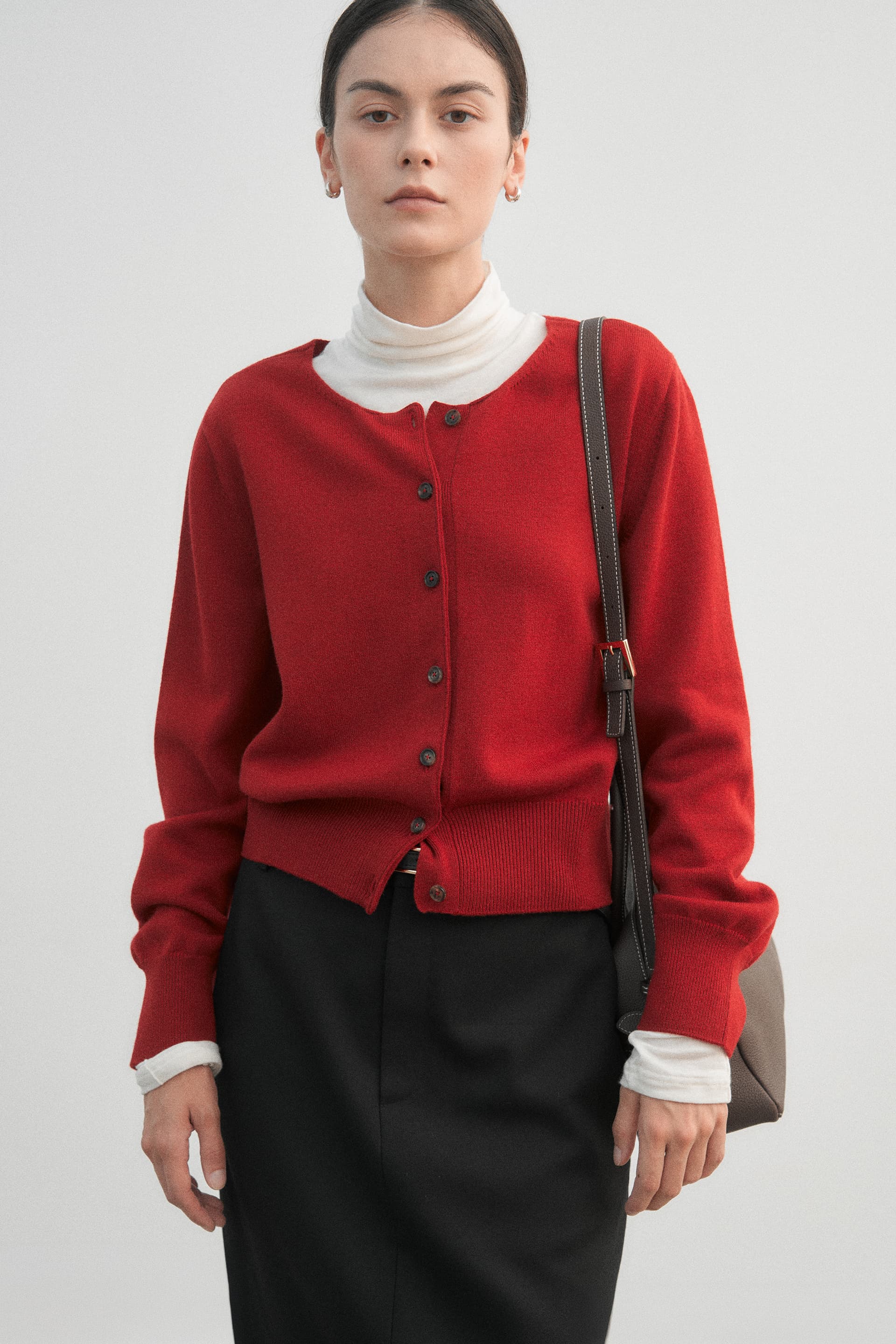 샌디아 메리노 가디건_ever merino line