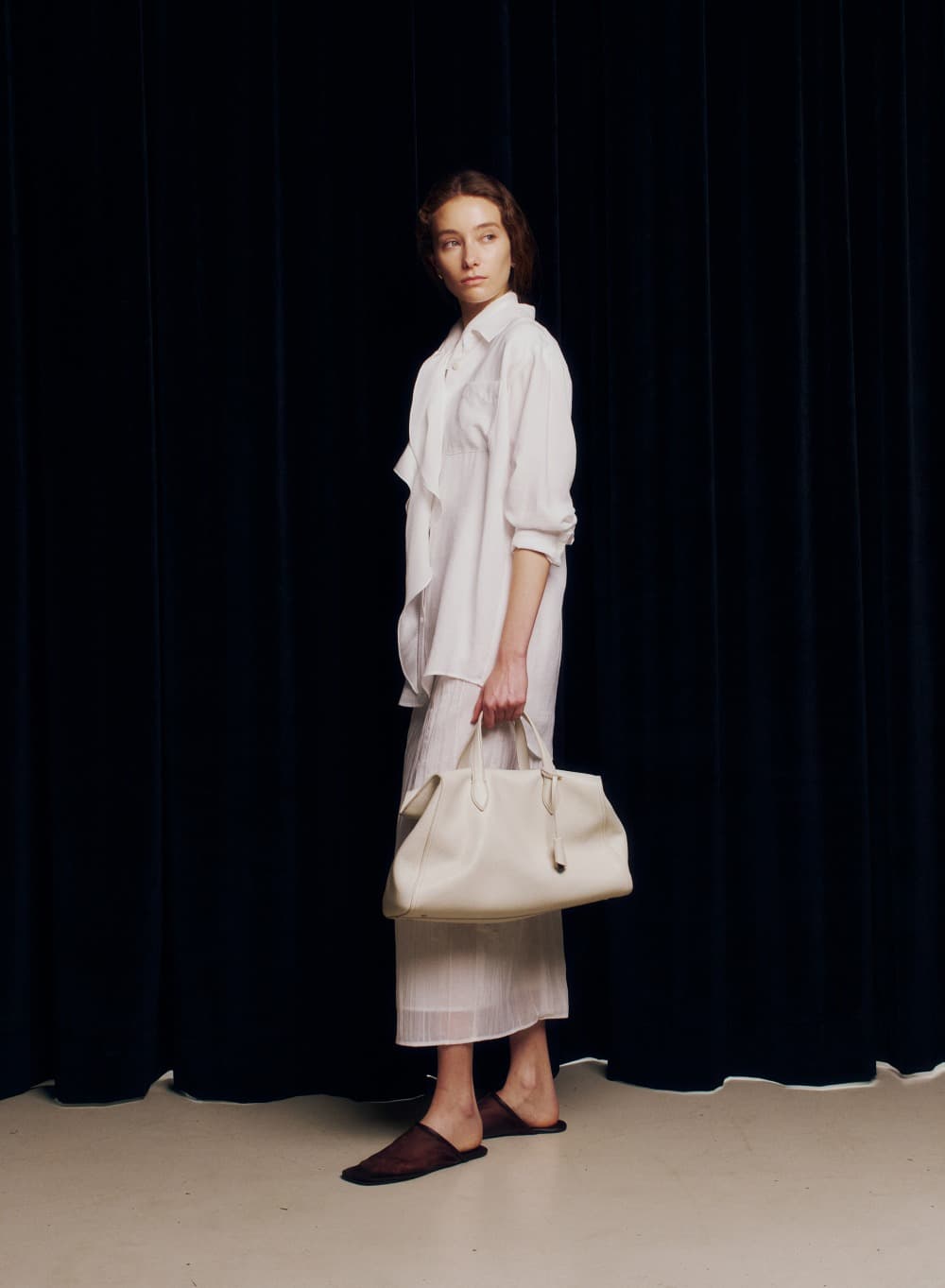 Cambré Leather Tote Bag Shell