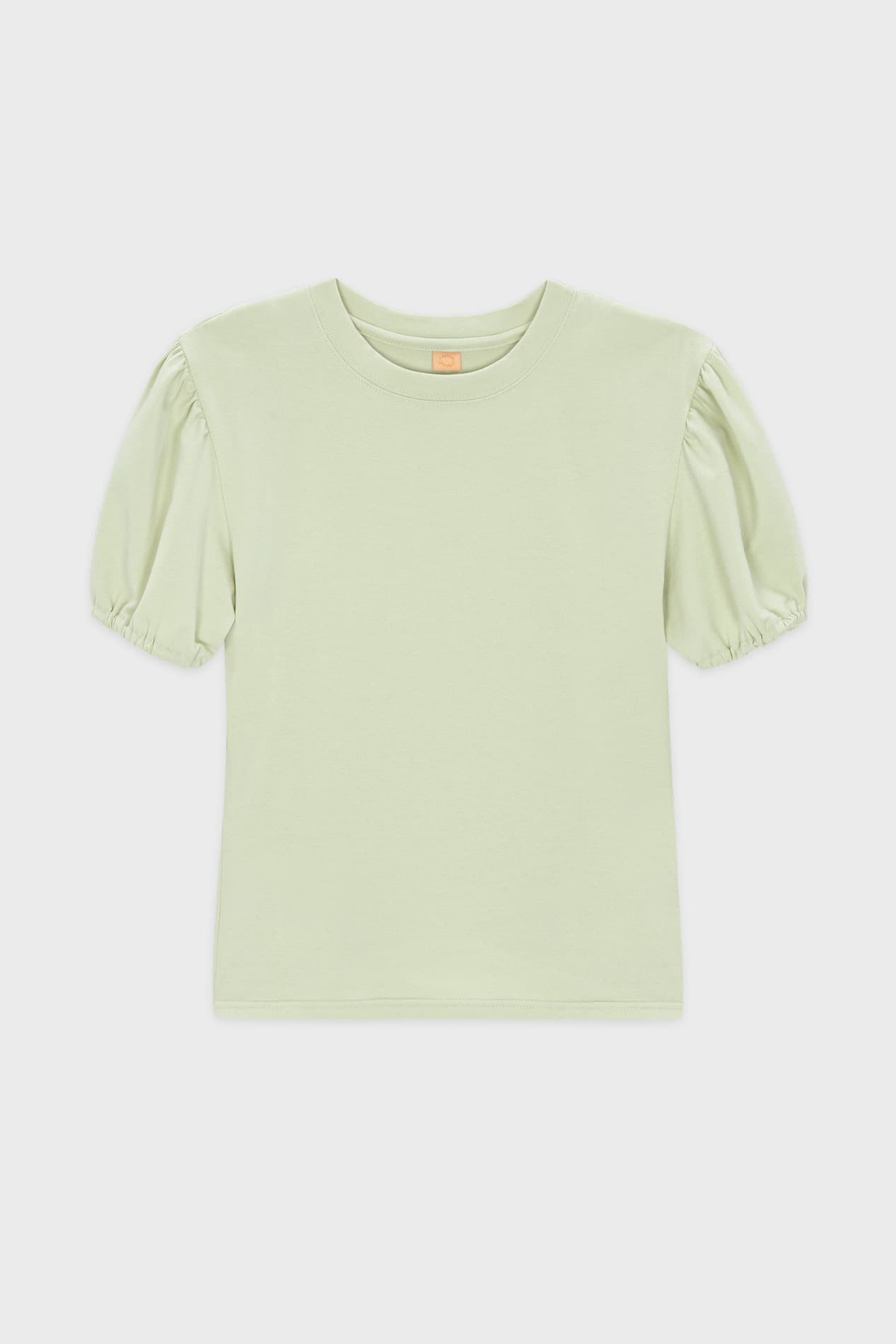 Basic Puff T-Shirts (Light Green)
