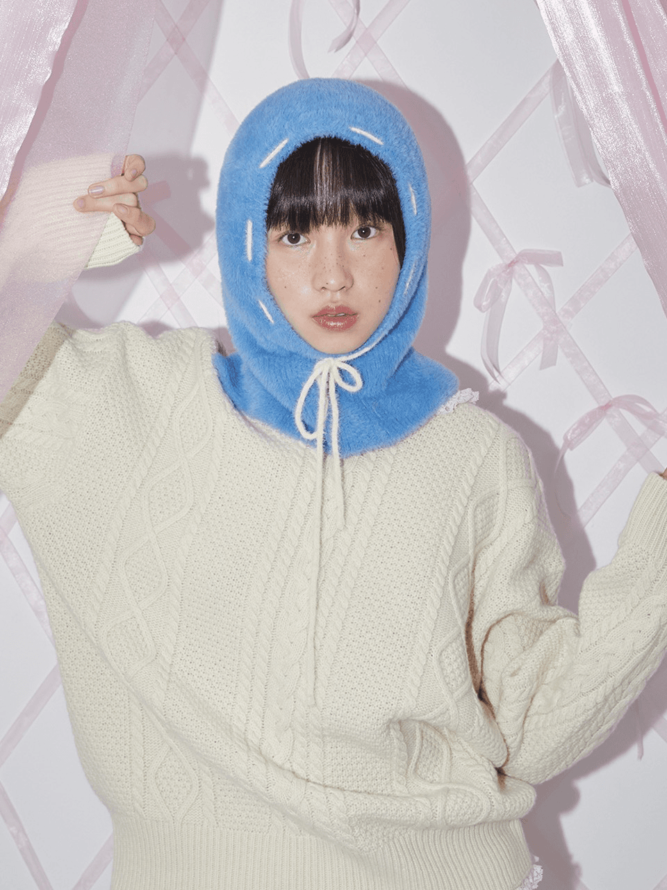STITCH BRUSH BALACLAVA (BLUE)