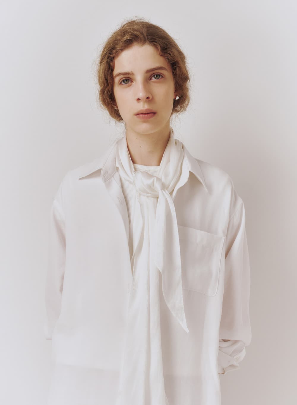 Tacit Linen Shirt White