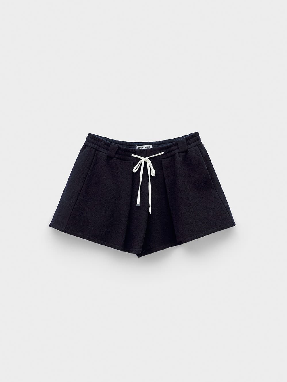 Drawstring Fleece Shorts_Navy