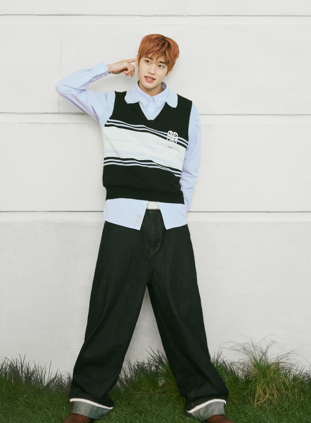 Nonfade Denim Roll Up Pants - Indigo