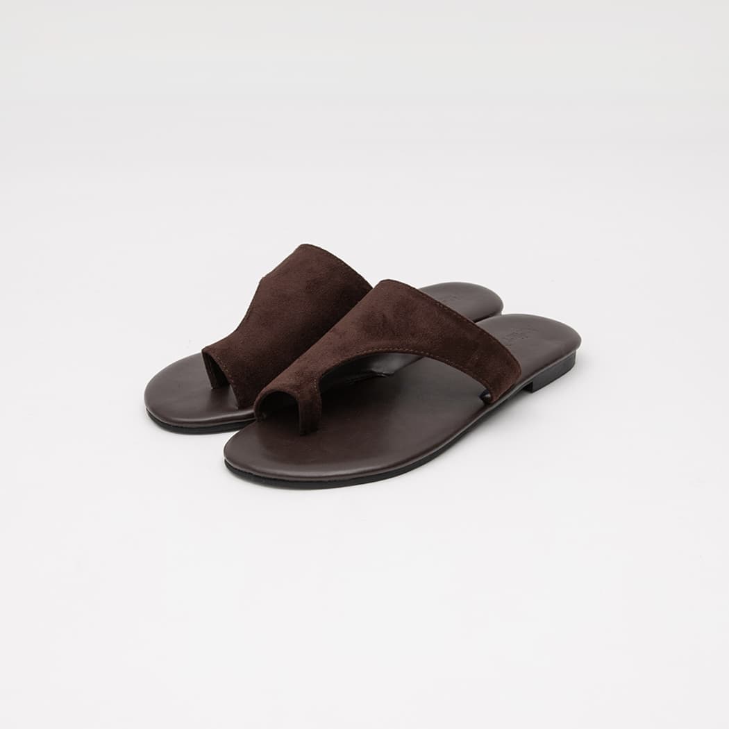 (SH-3477)CURVED STRAP SANDALS