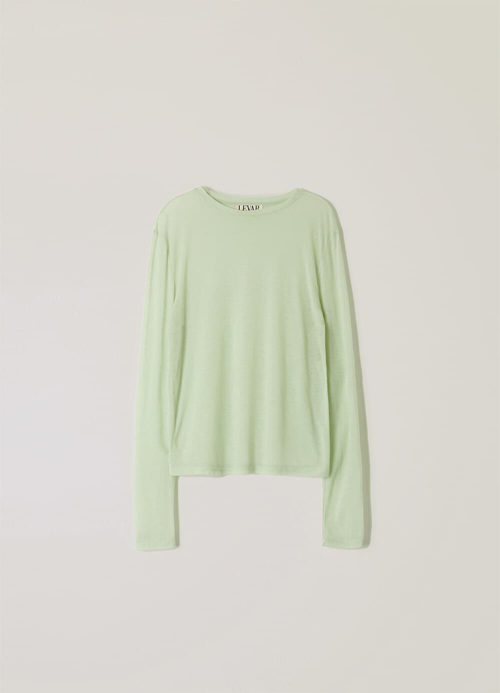 Layered Long Sleeve T-Shirt - Irish Mint