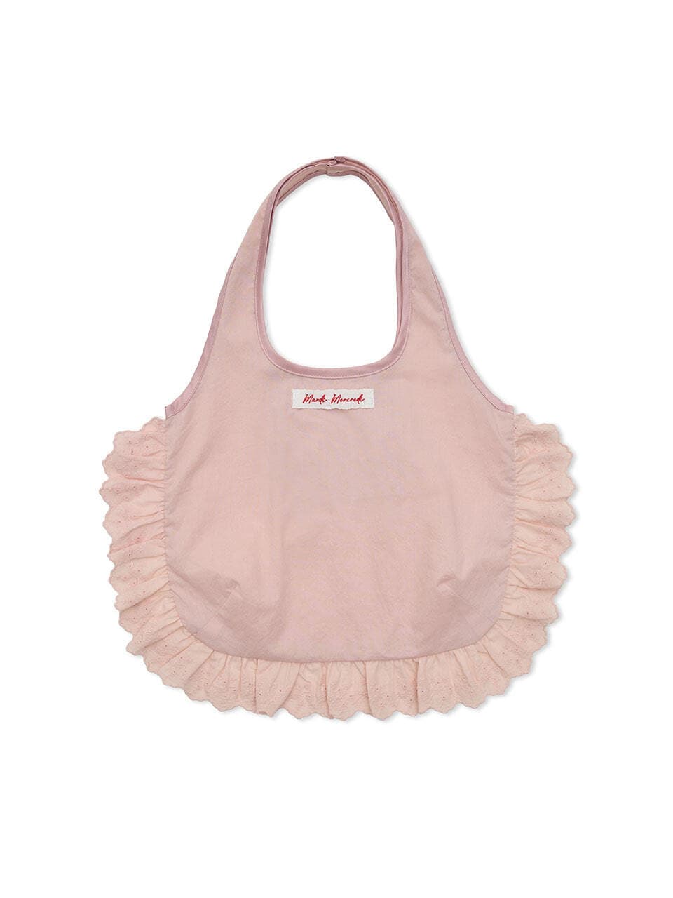 SHEER COTTON BAG FRILL_PINK