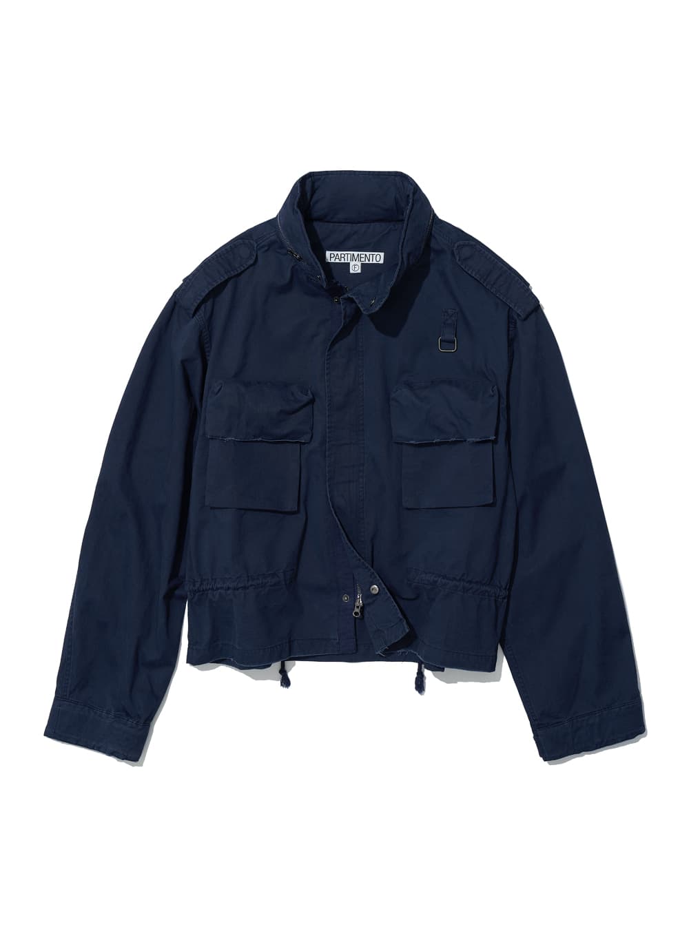 WASHED CROP M65 FIELD JACKET_NAVY