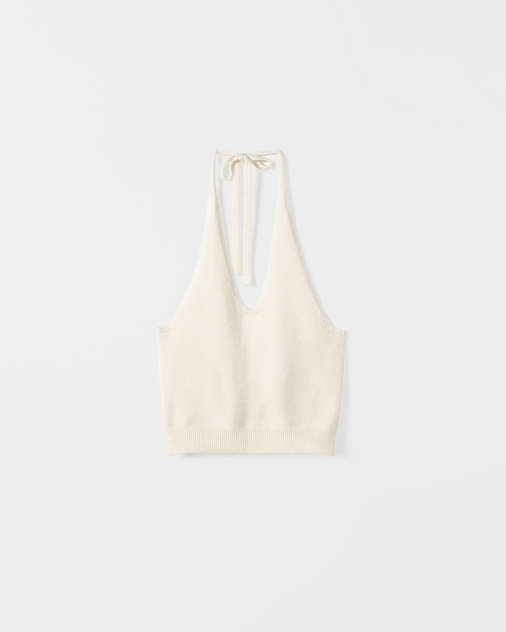Lua Halter Neck Sleeveless Knit