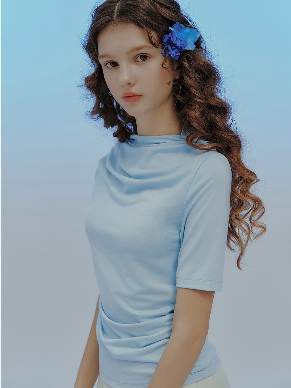 Breeze jersey blouse (cool.ver)